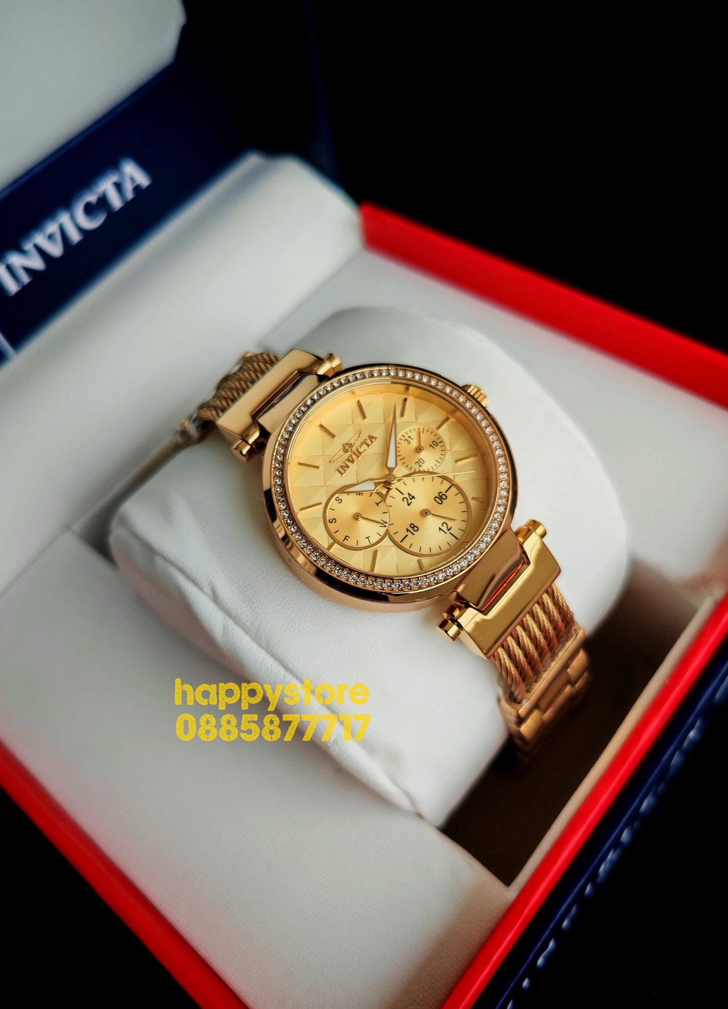 INVICTA Eterna Gold 36 mm