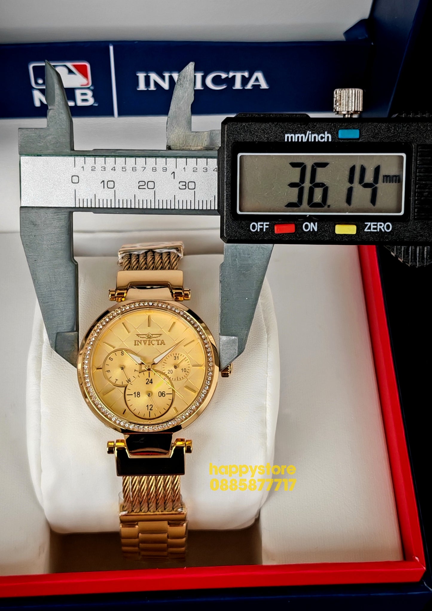 INVICTA Eterna Gold 36 mm