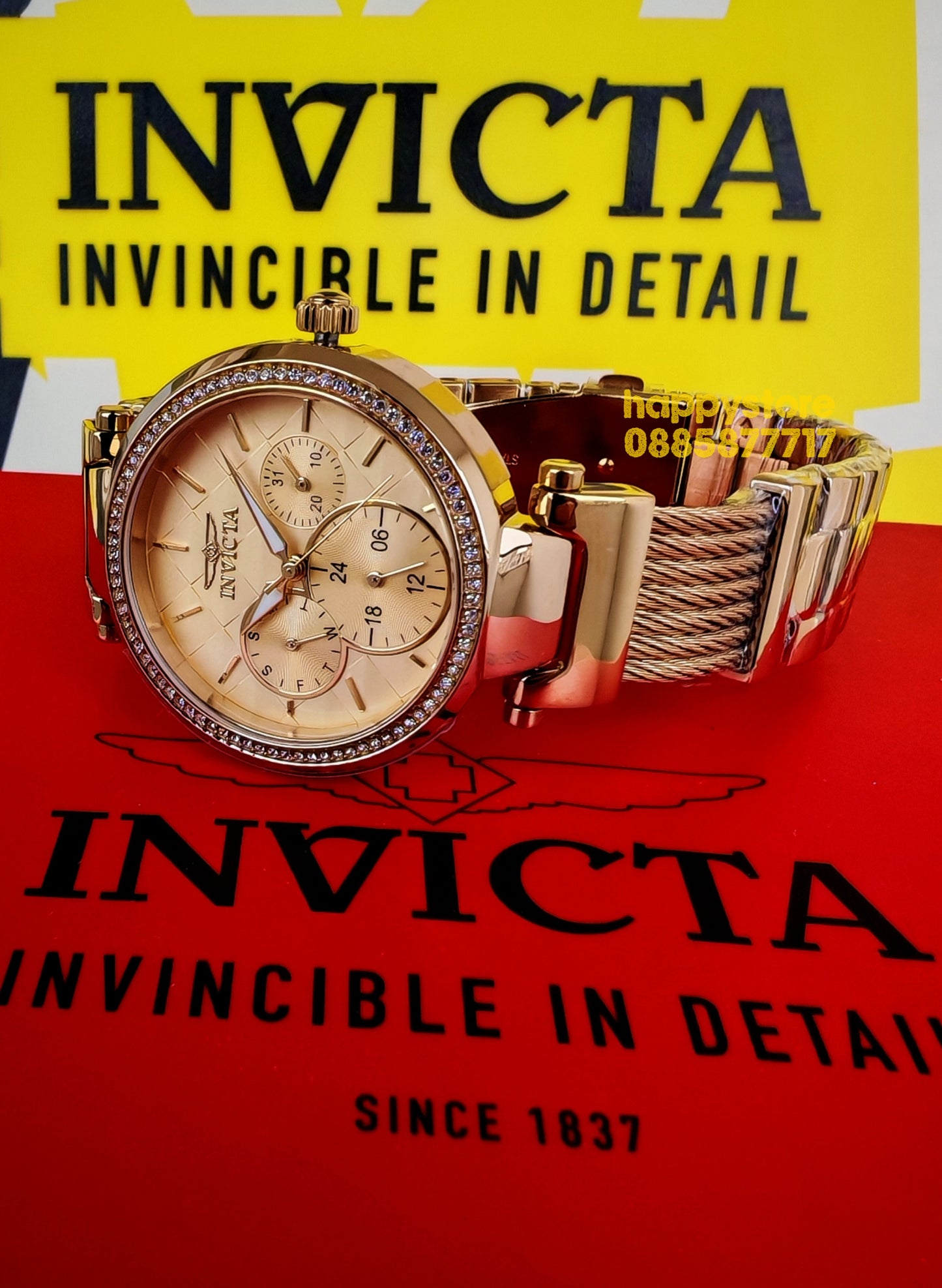 INVICTA Eterna Gold 36 mm