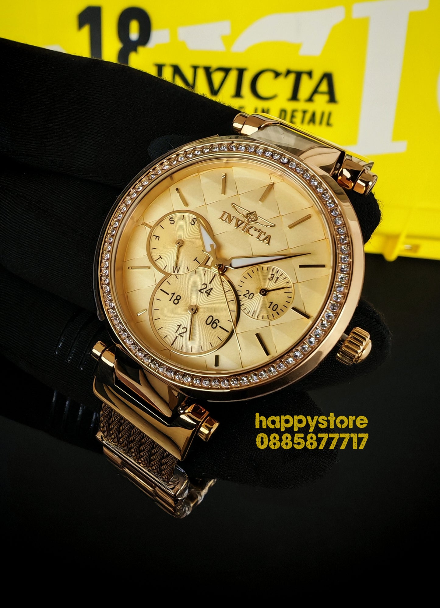 INVICTA Eterna Gold 36 mm