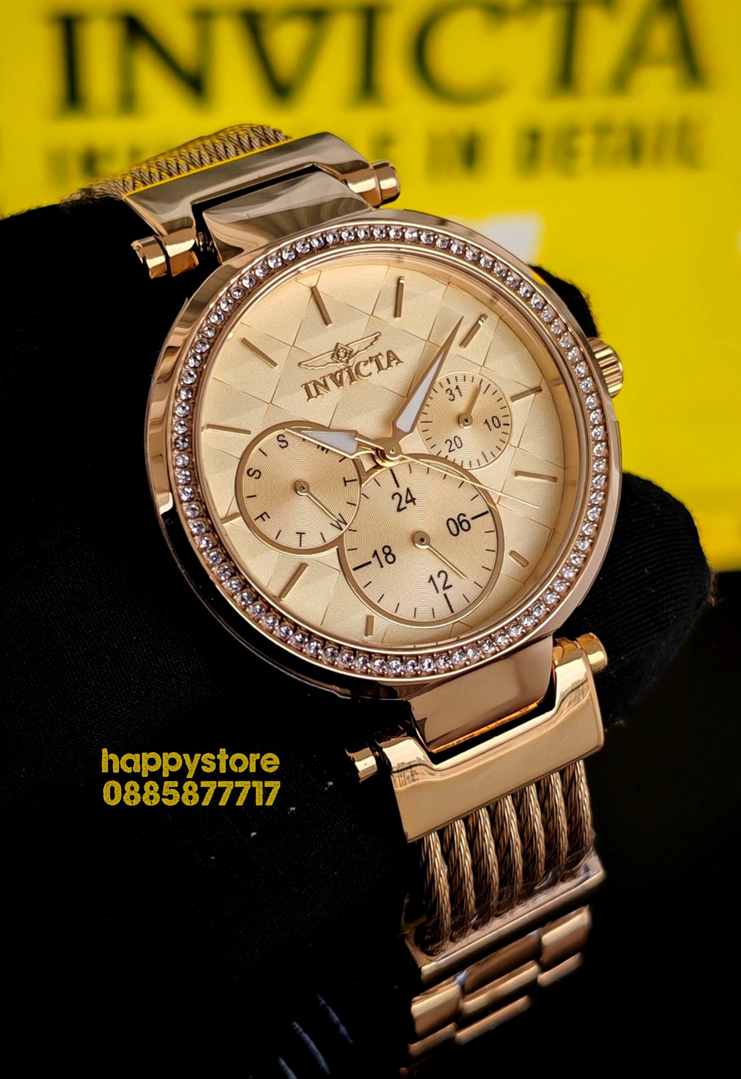 INVICTA Eterna Gold 36 mm