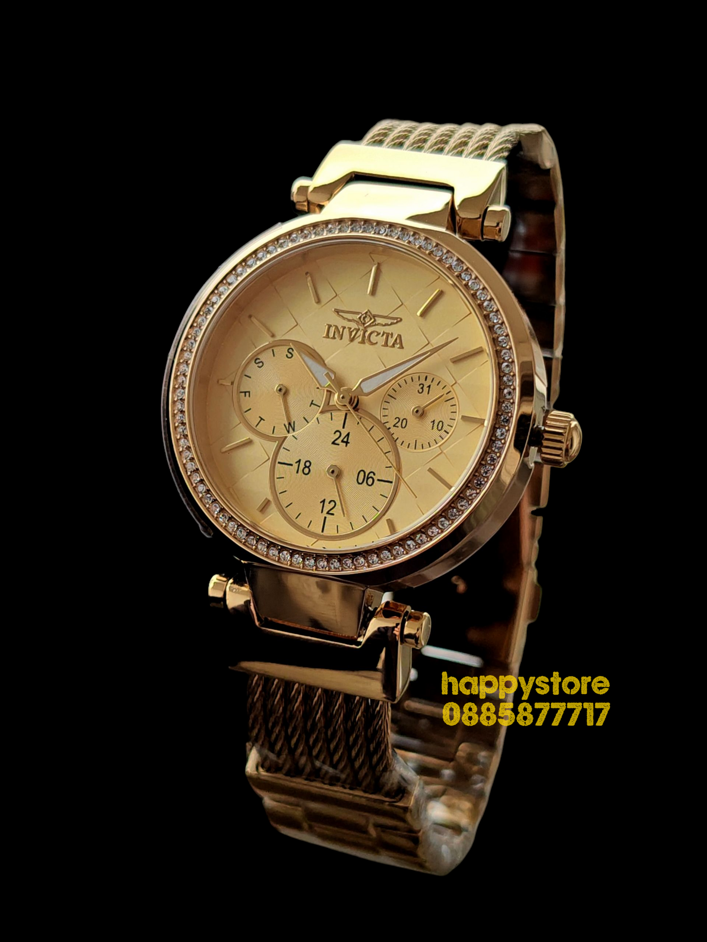 INVICTA Eterna Gold 36 mm