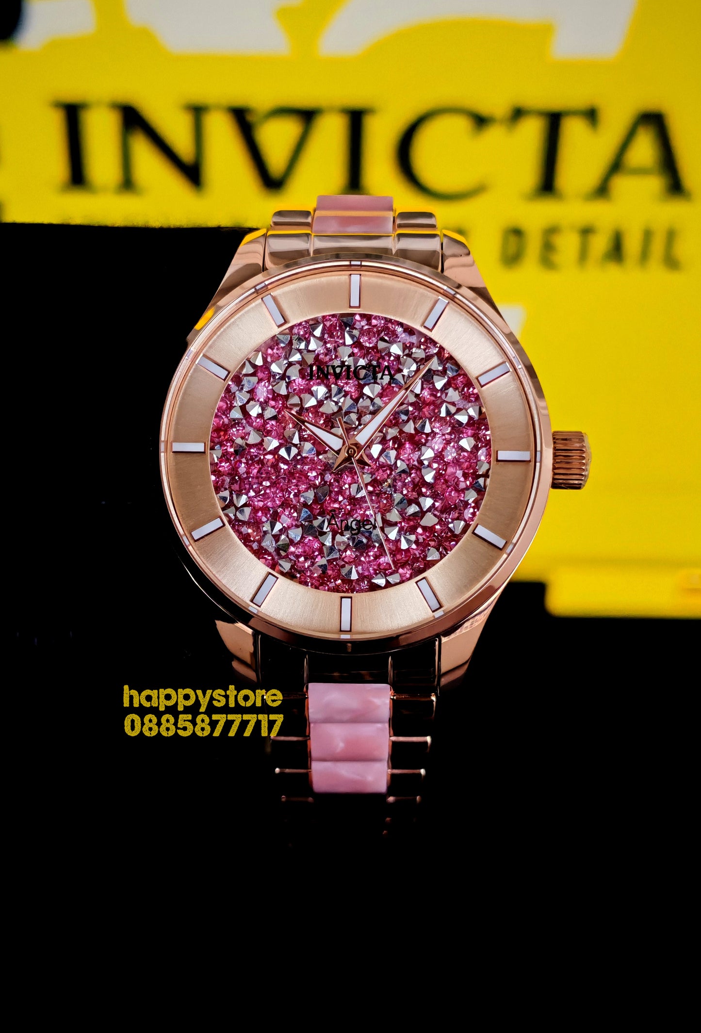 INVICTA Diamond Pink 40 mm