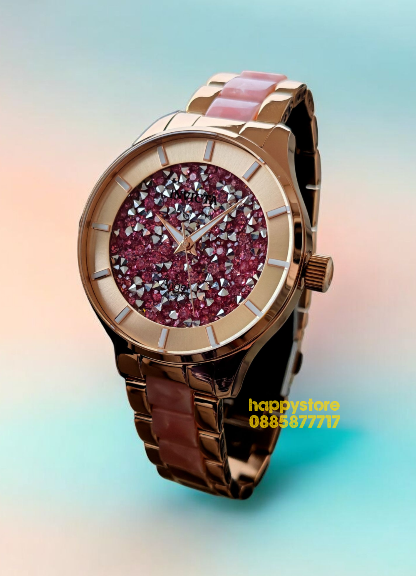 INVICTA Diamond Pink 40 mm