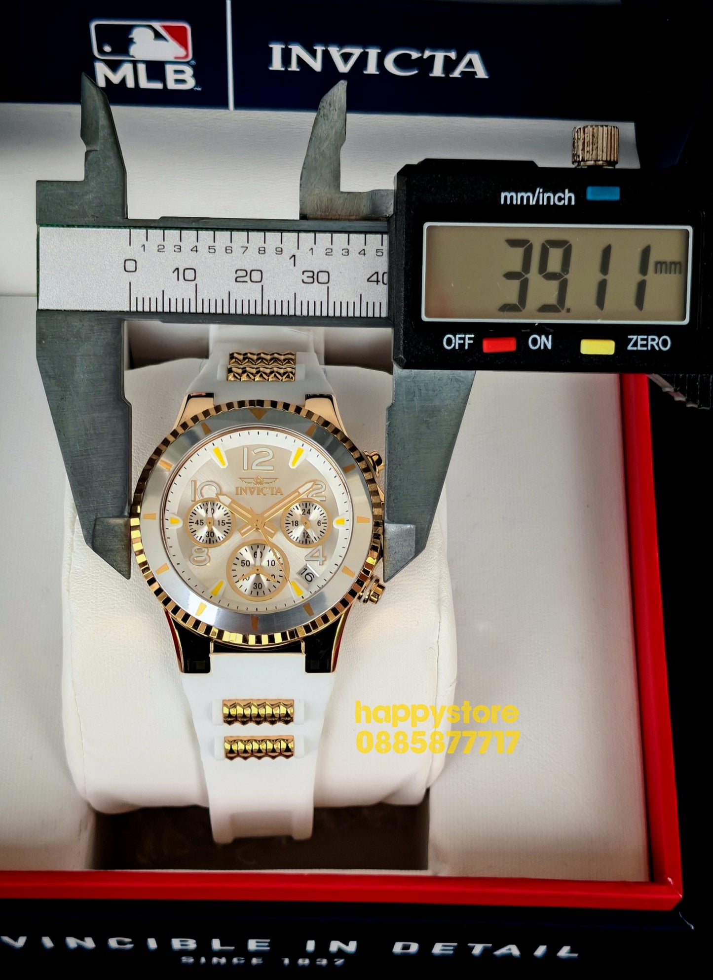 INVICTA BLU White 39 mm