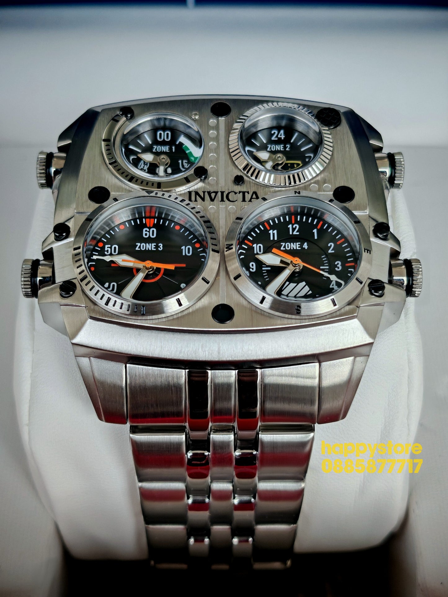 INVICTA Zulu Silver 54 mm