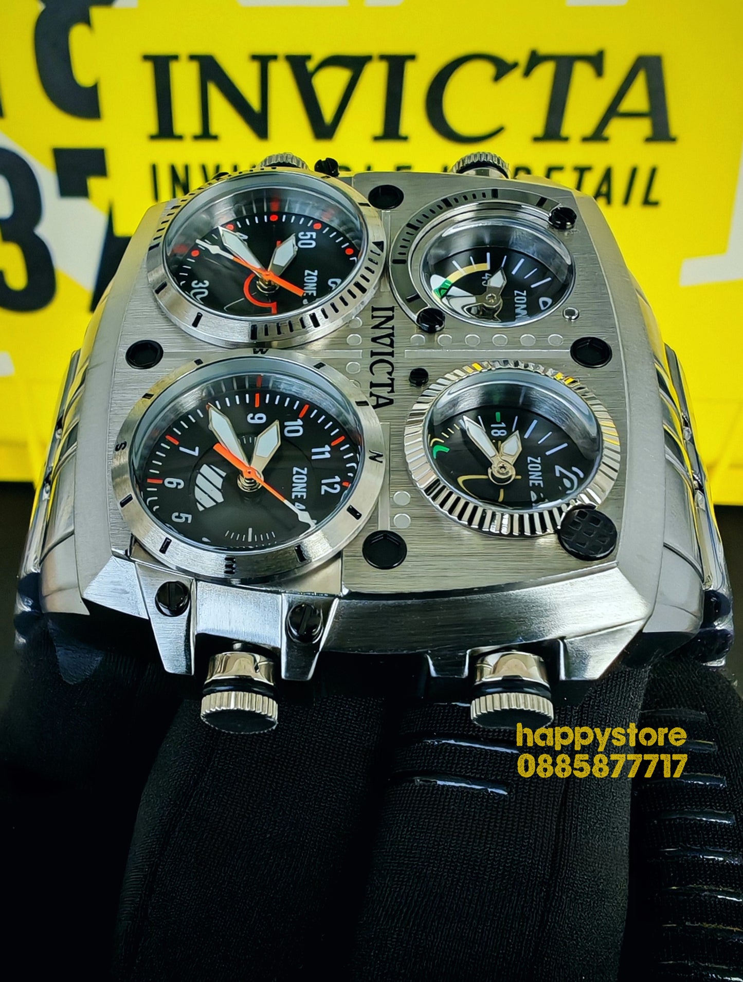 INVICTA Zulu Silver 54 mm