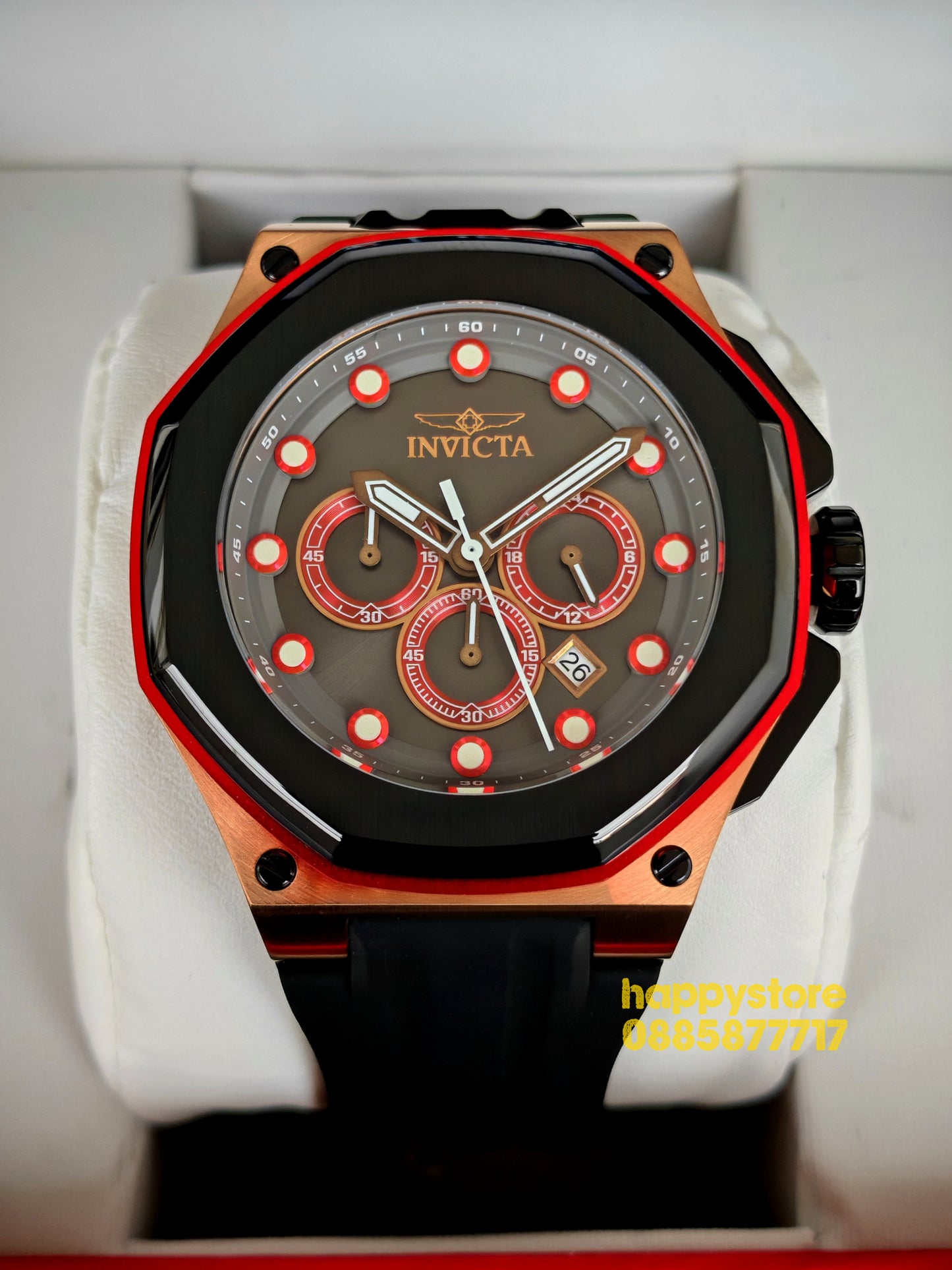 INVICTA Akula black gold 55 mm