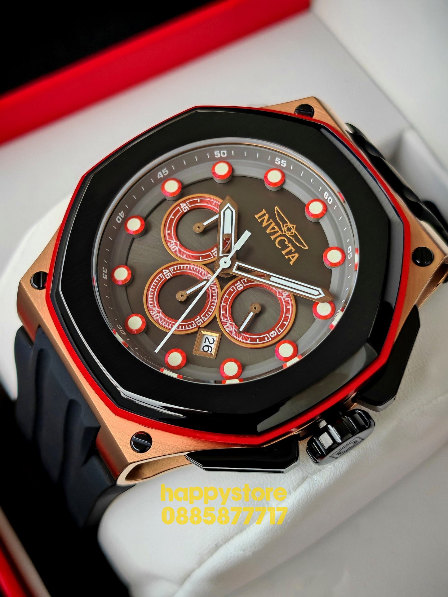 INVICTA Akula black gold 55 mm
