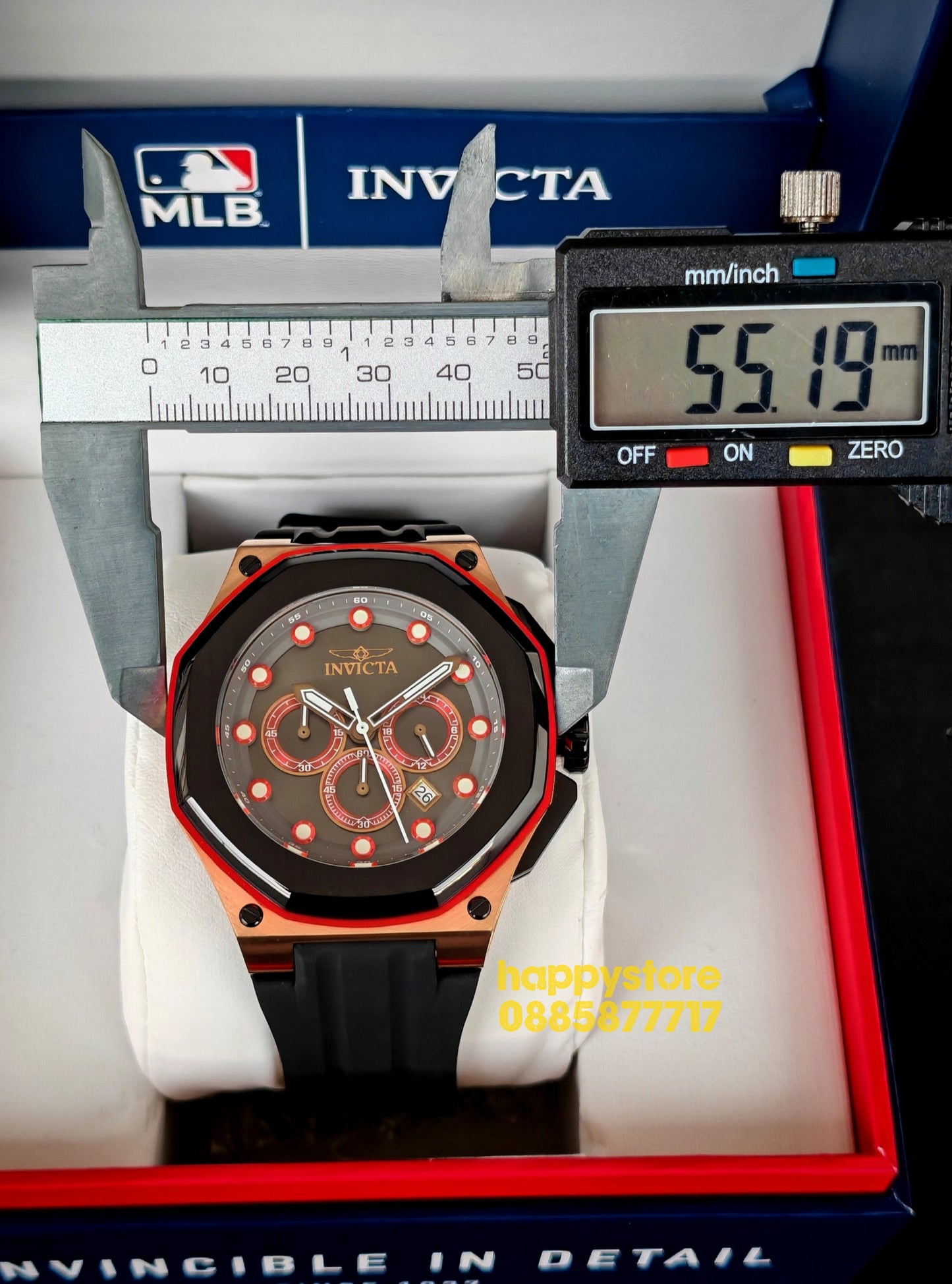 INVICTA Akula black gold 55 mm