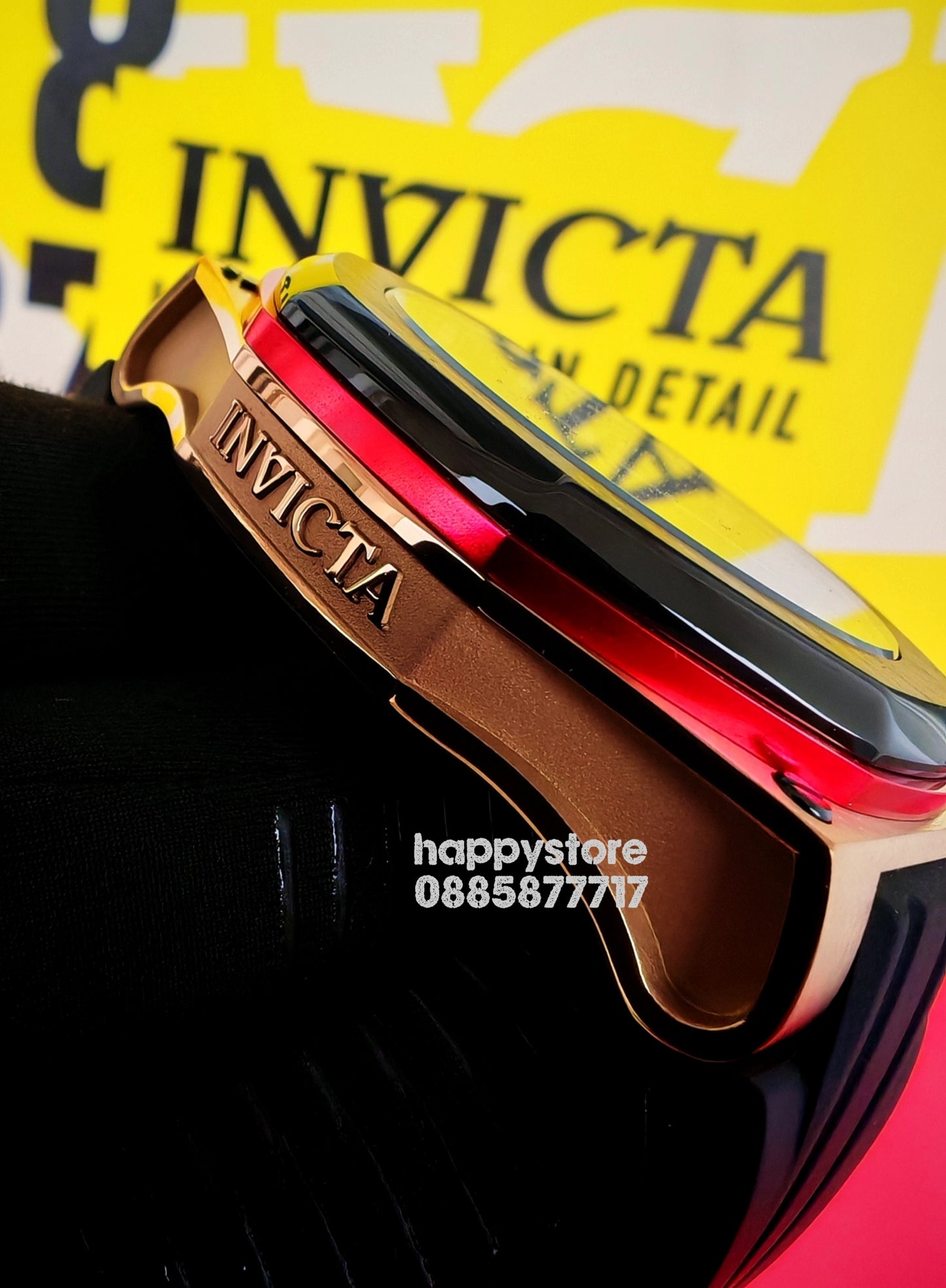 INVICTA Akula black gold 55 mm