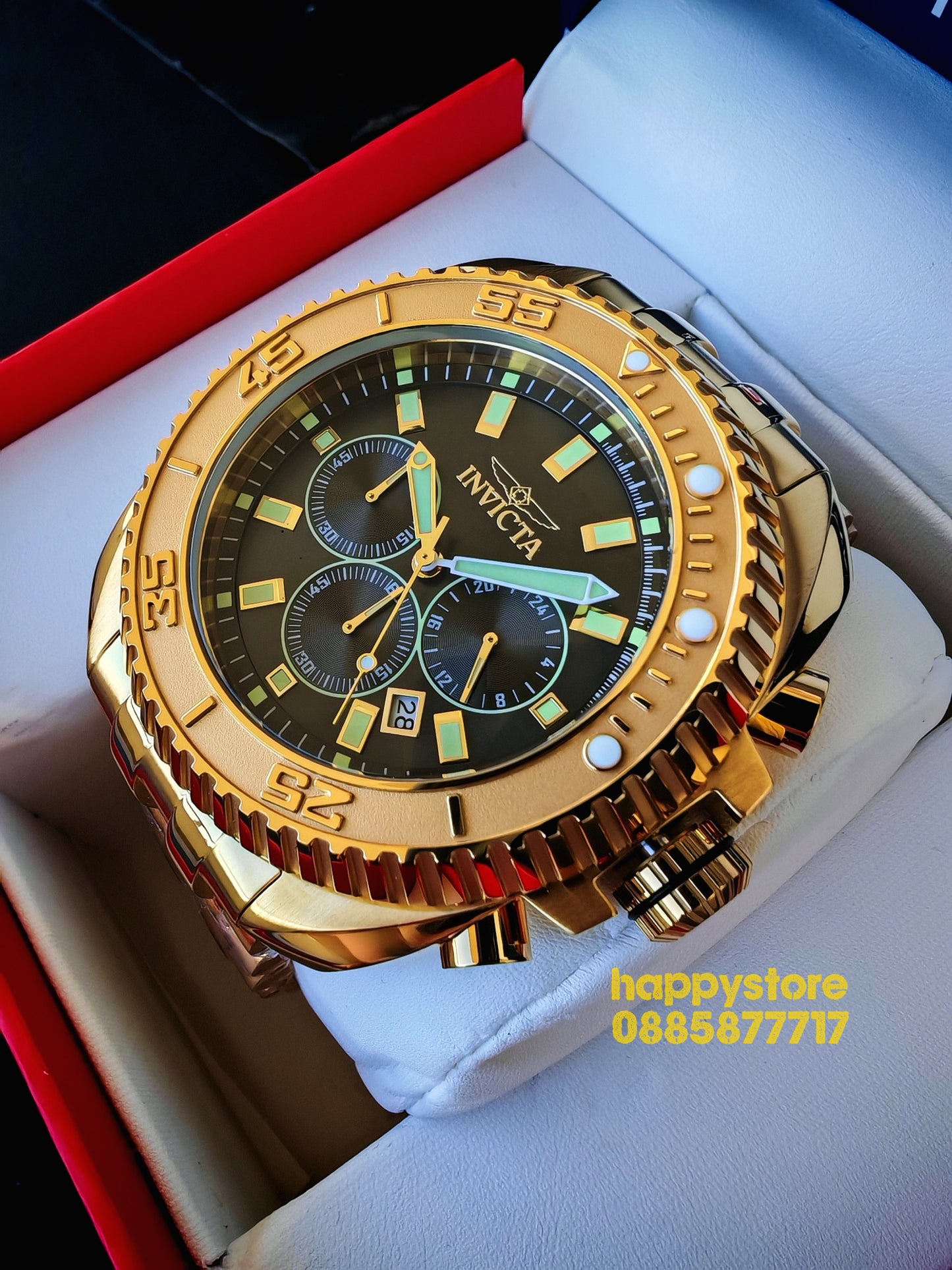 INVICTA Fury Gold 50 mm