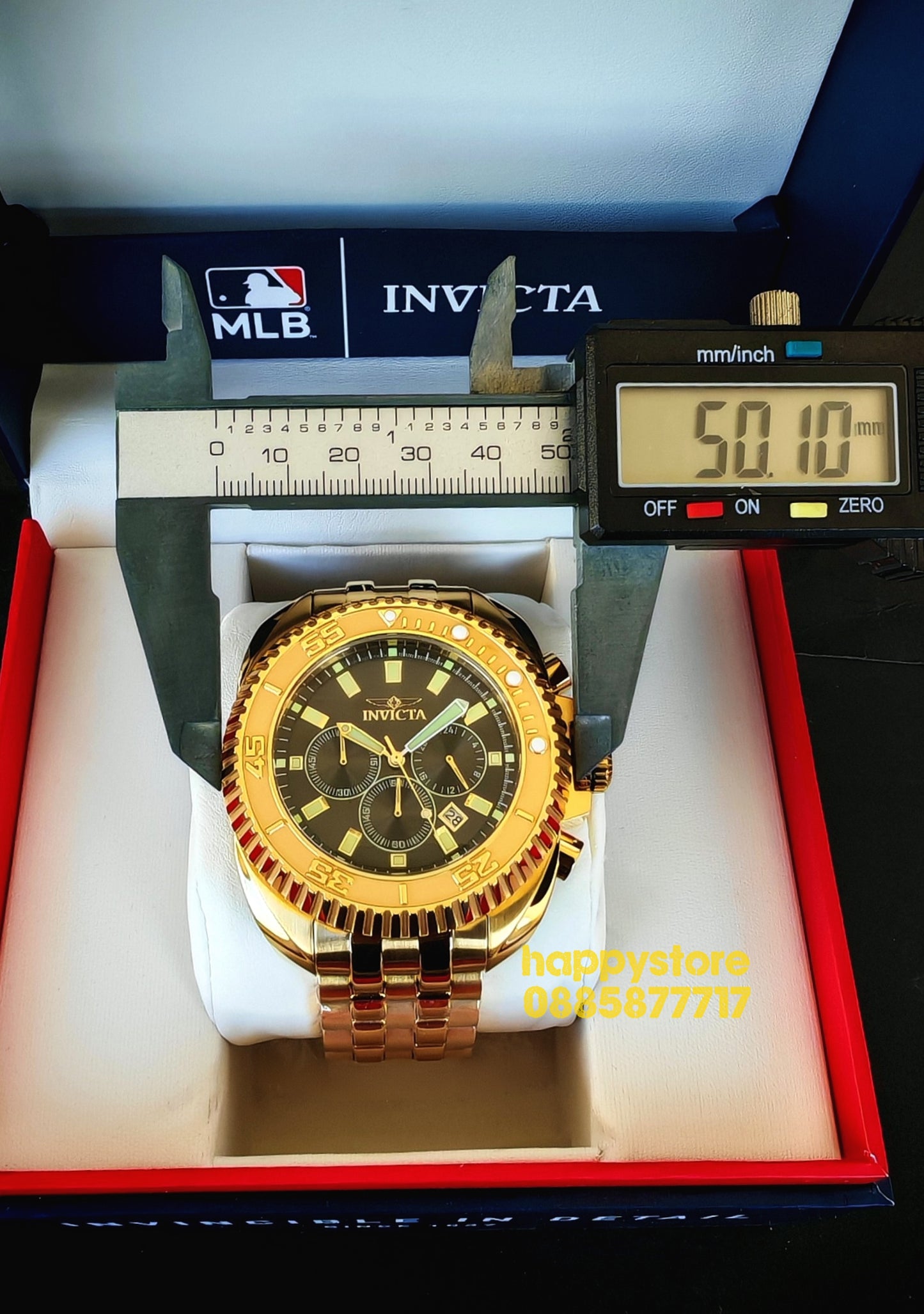 INVICTA Fury Gold 50 mm