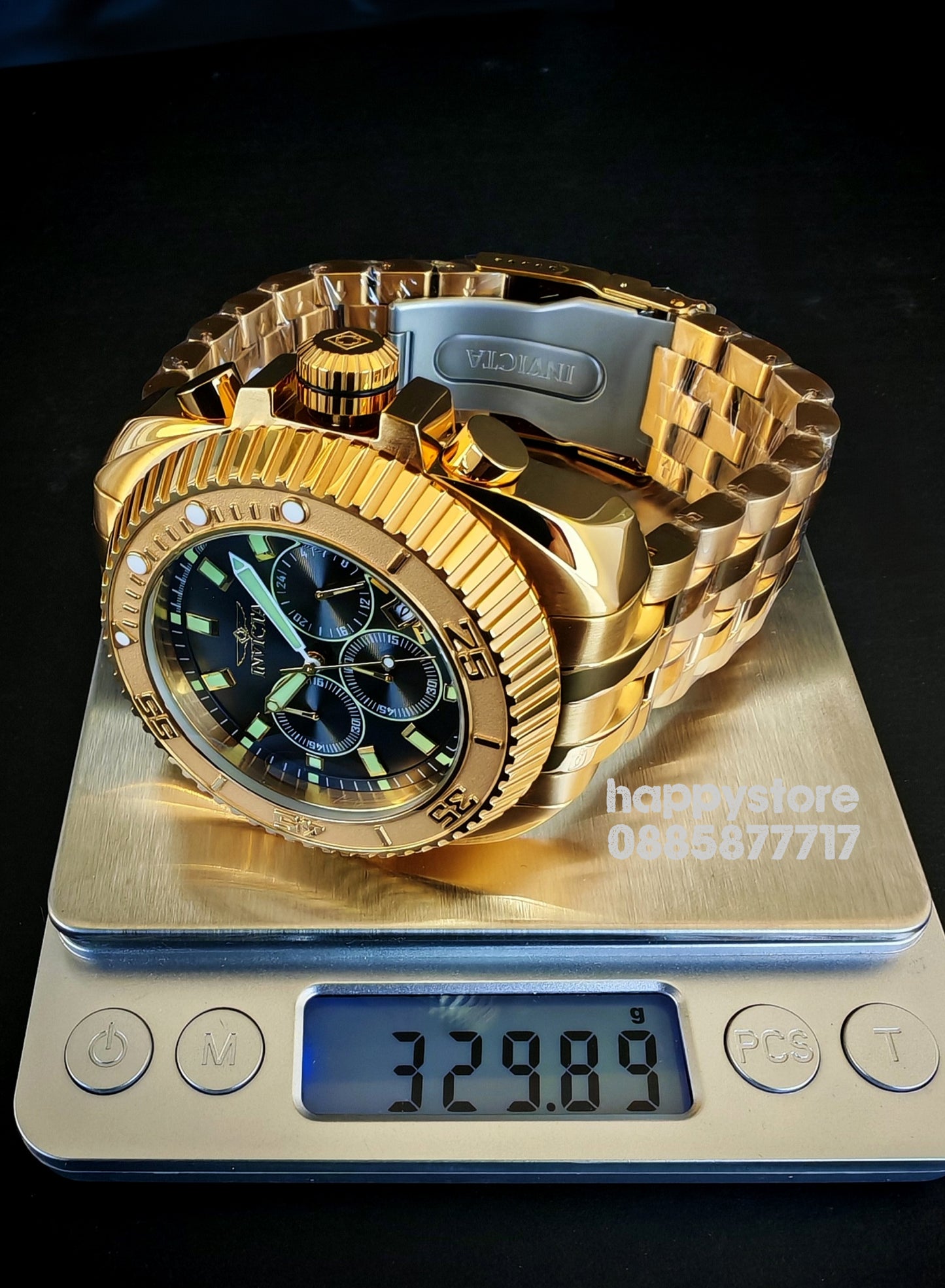 INVICTA Fury Gold 50 mm