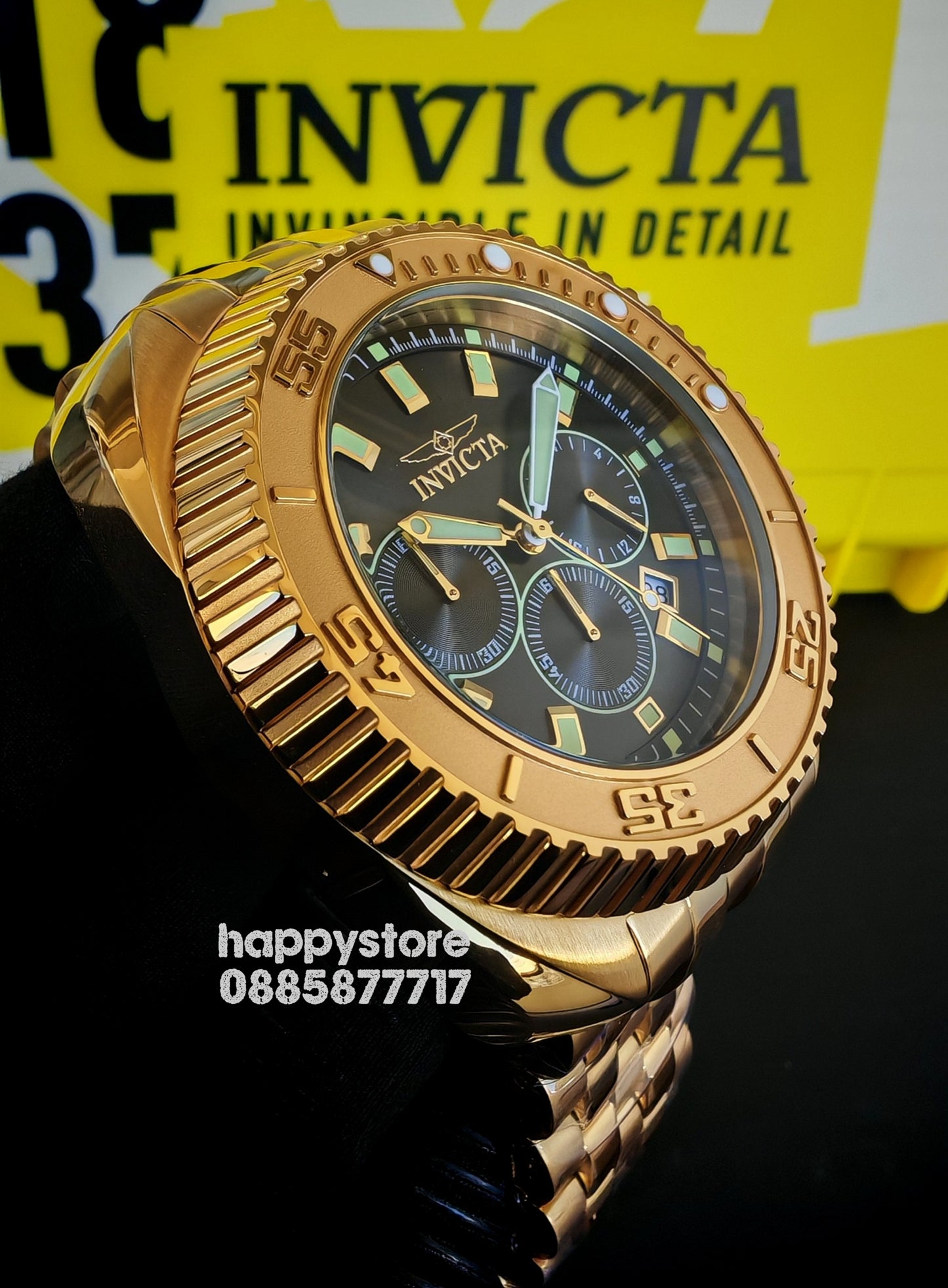 INVICTA Fury Gold 50 mm