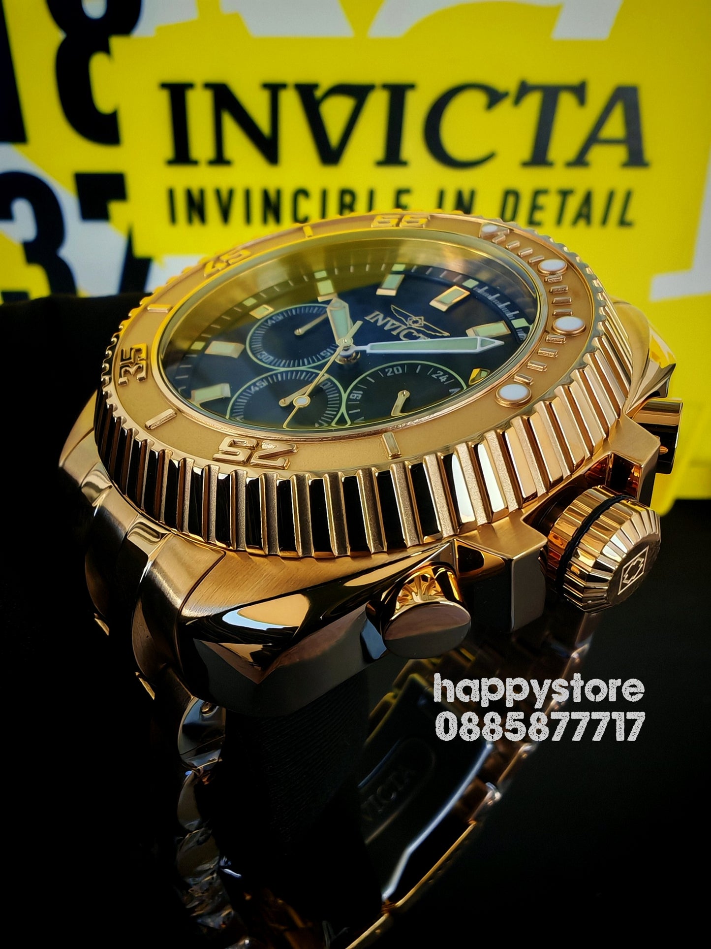 INVICTA Fury Gold 50 mm