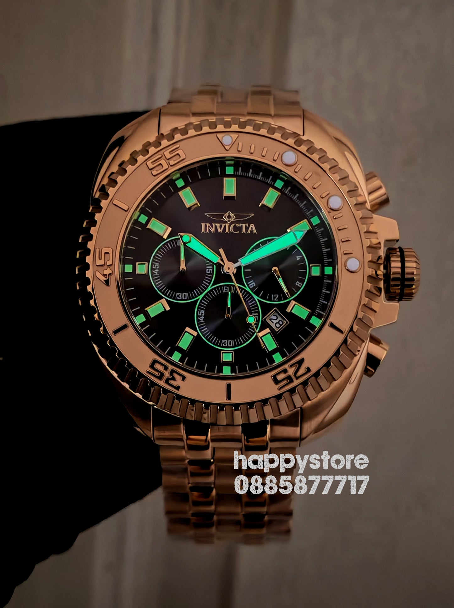 INVICTA Fury Gold 50 mm