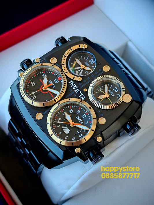 INVICTA Zulu Black 54 mm