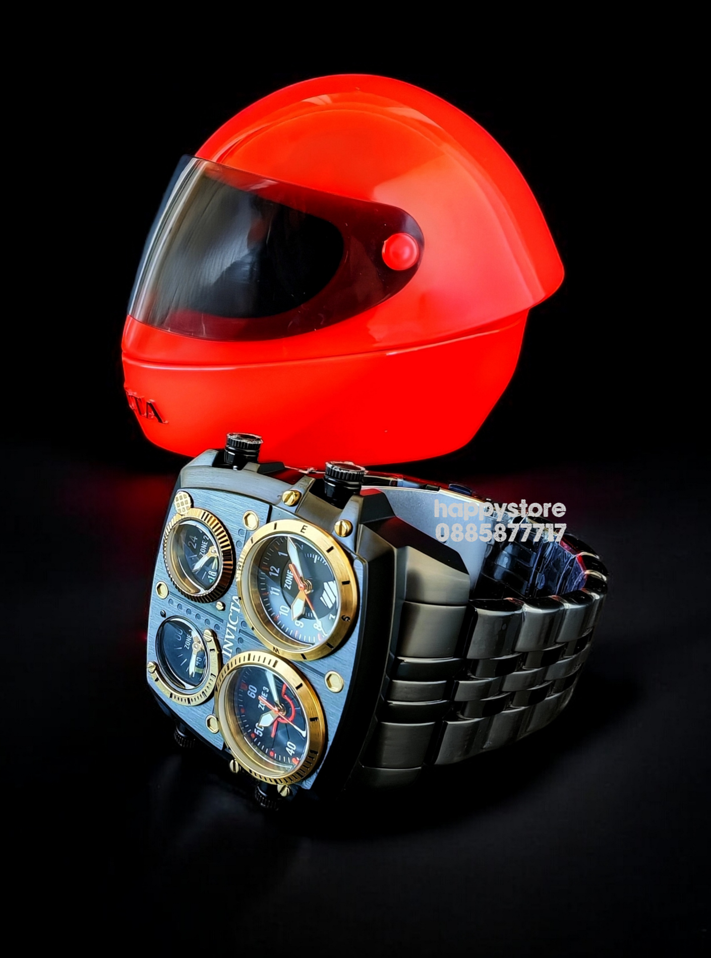 INVICTA Zulu Black 54 mm