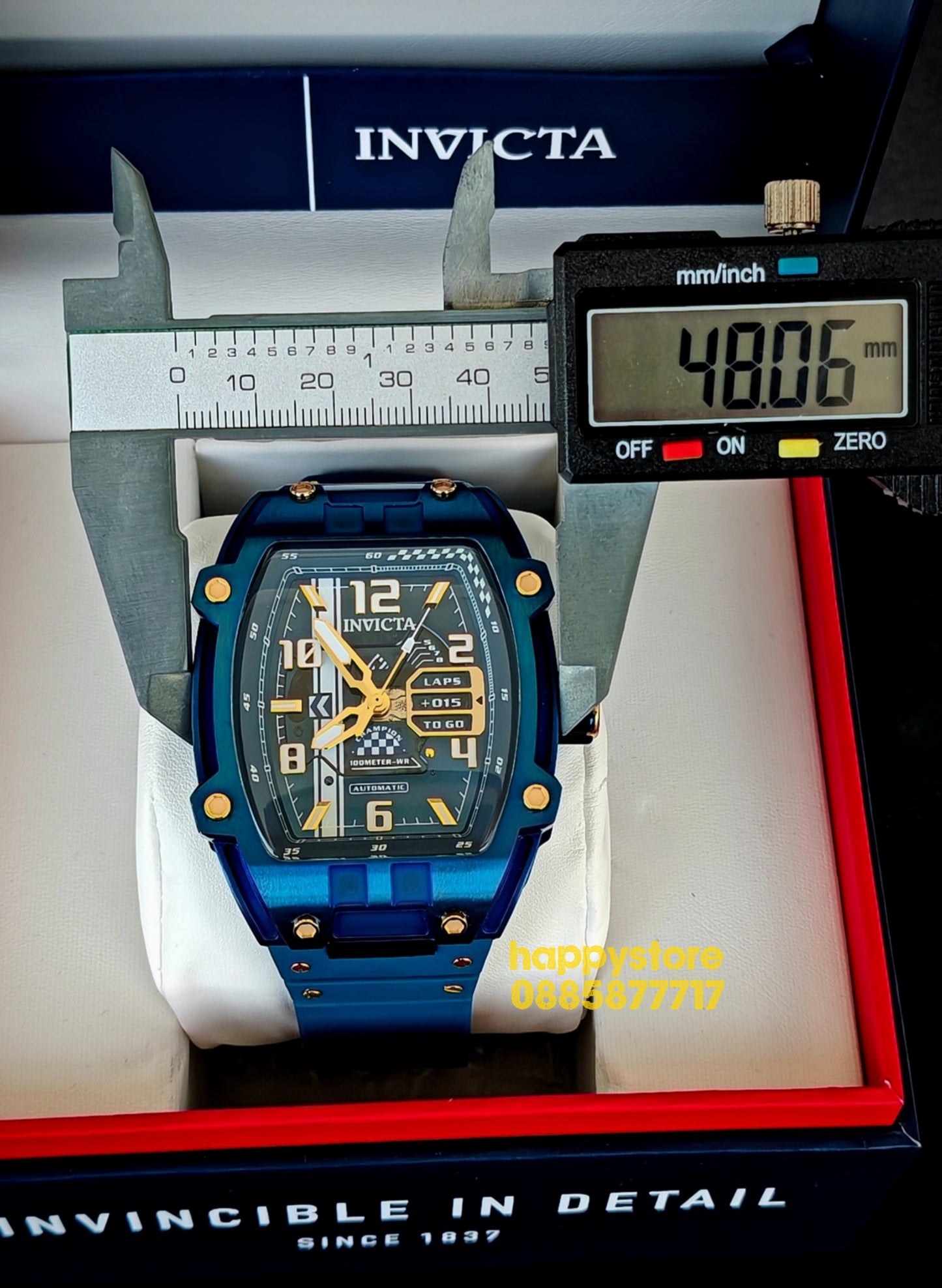 INVICTA Diablo automatic blue 48 mm