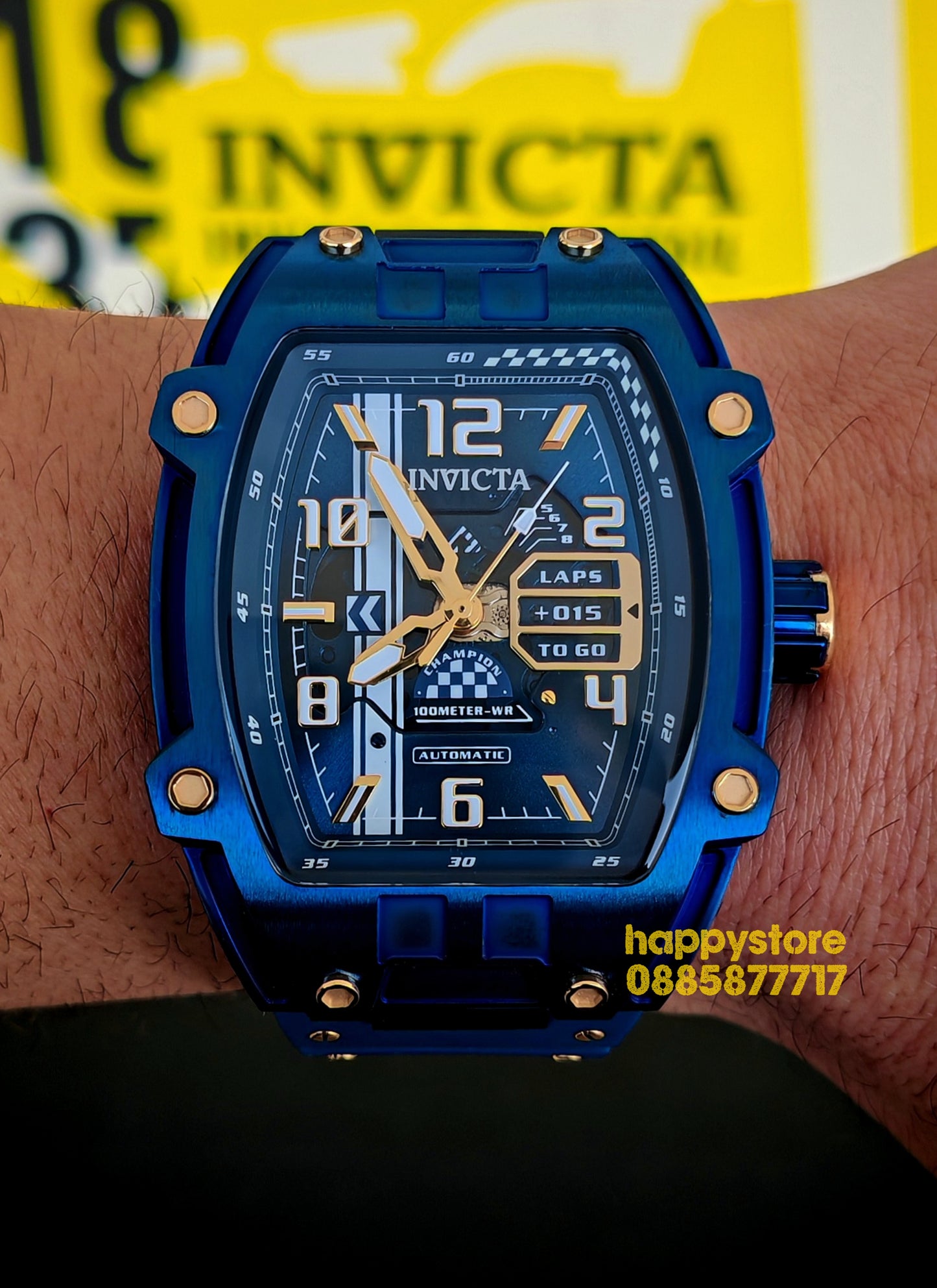 INVICTA Diablo automatic blue 48 mm