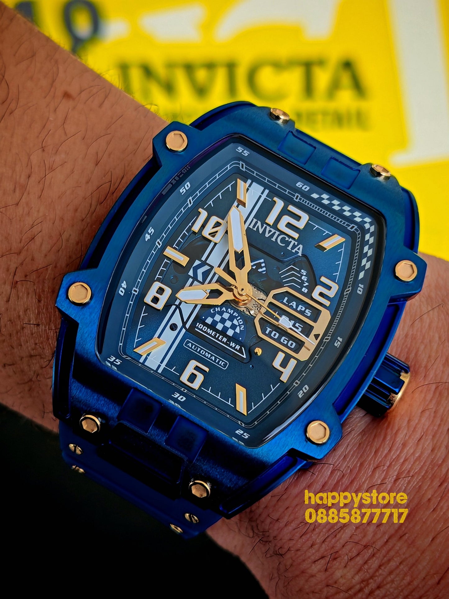 INVICTA Diablo automatic blue 48 mm