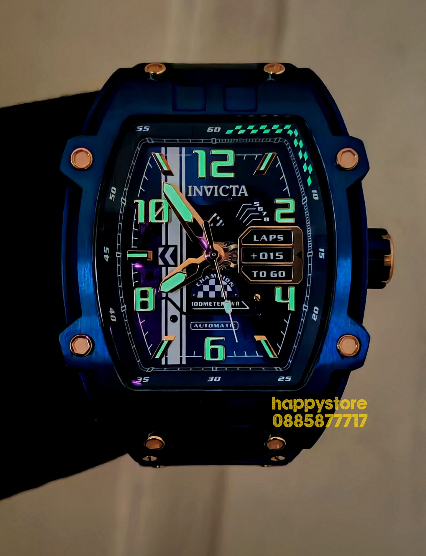 INVICTA Diablo automatic blue 48 mm