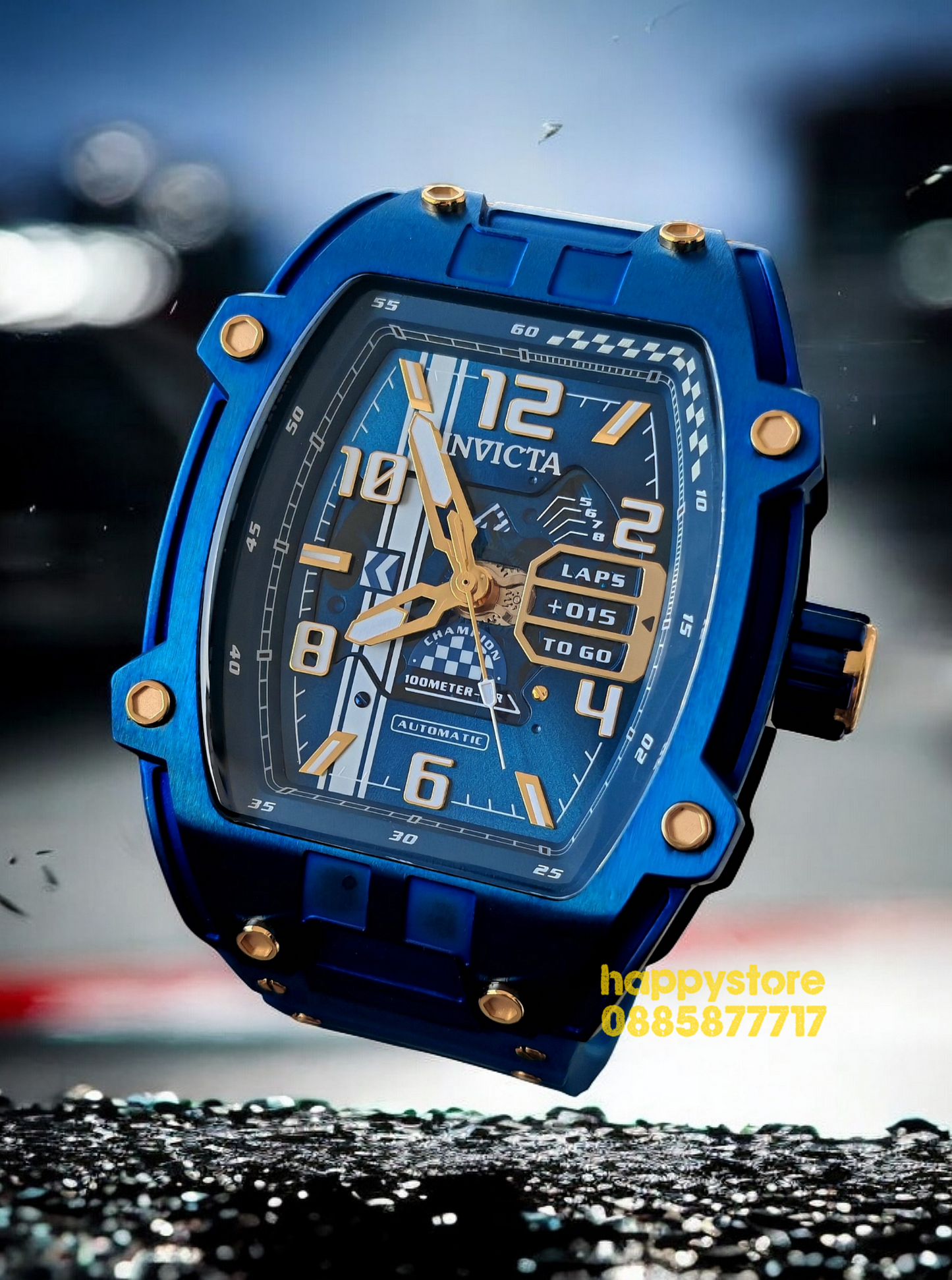 INVICTA Diablo automatic blue 48 mm