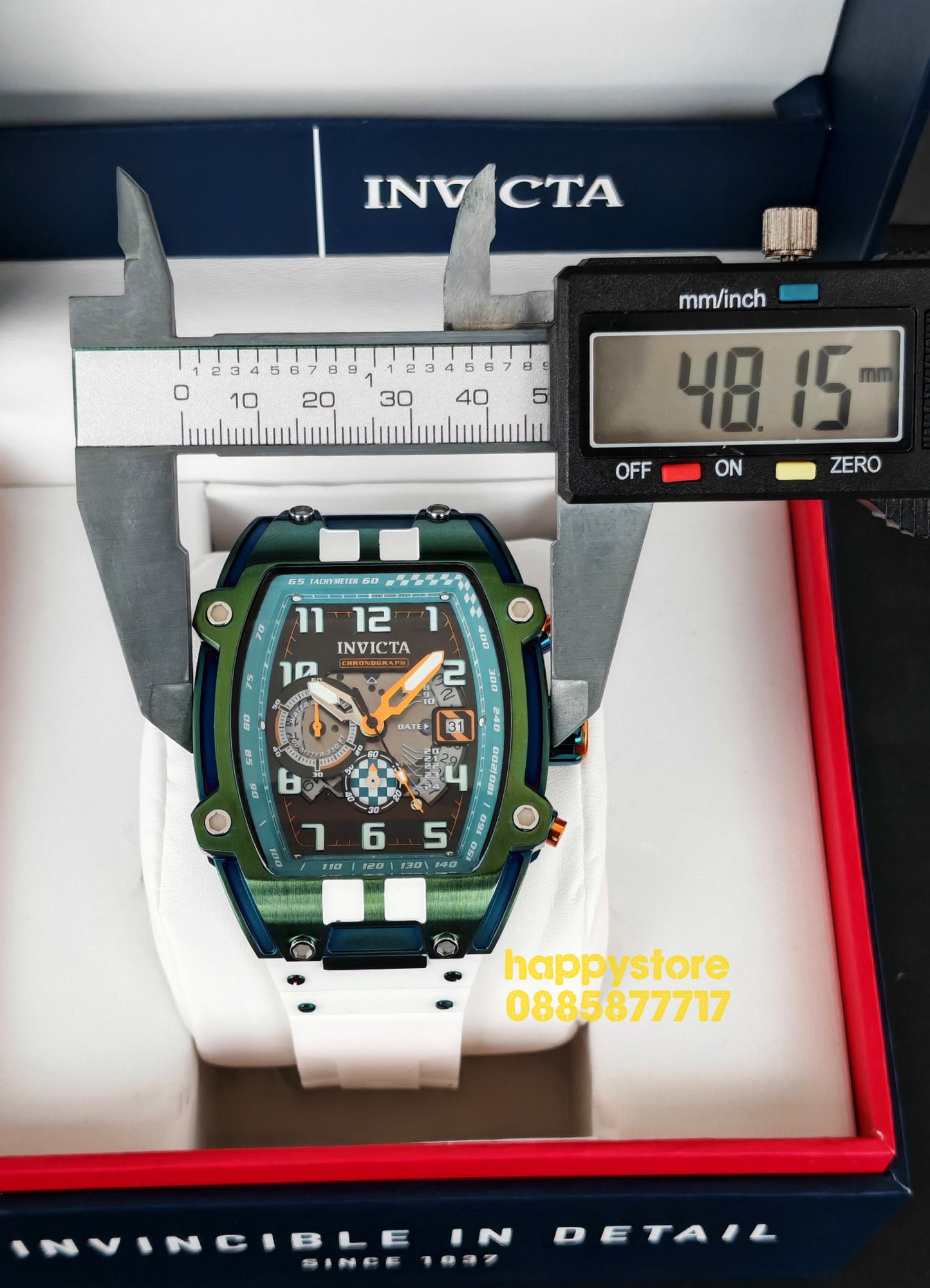 INVICTA Diablo Olive green/blue 48 mm