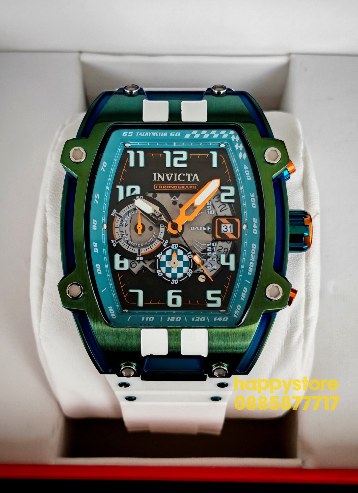 INVICTA Diablo Olive green/blue 48 mm