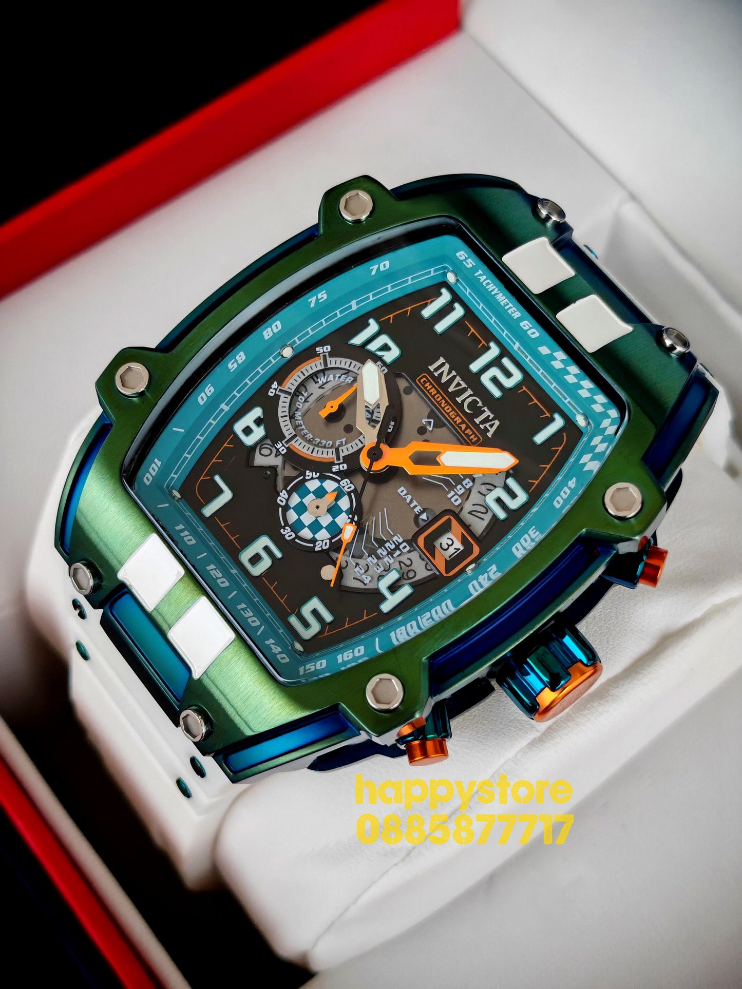 INVICTA Diablo Olive green/blue 48 mm