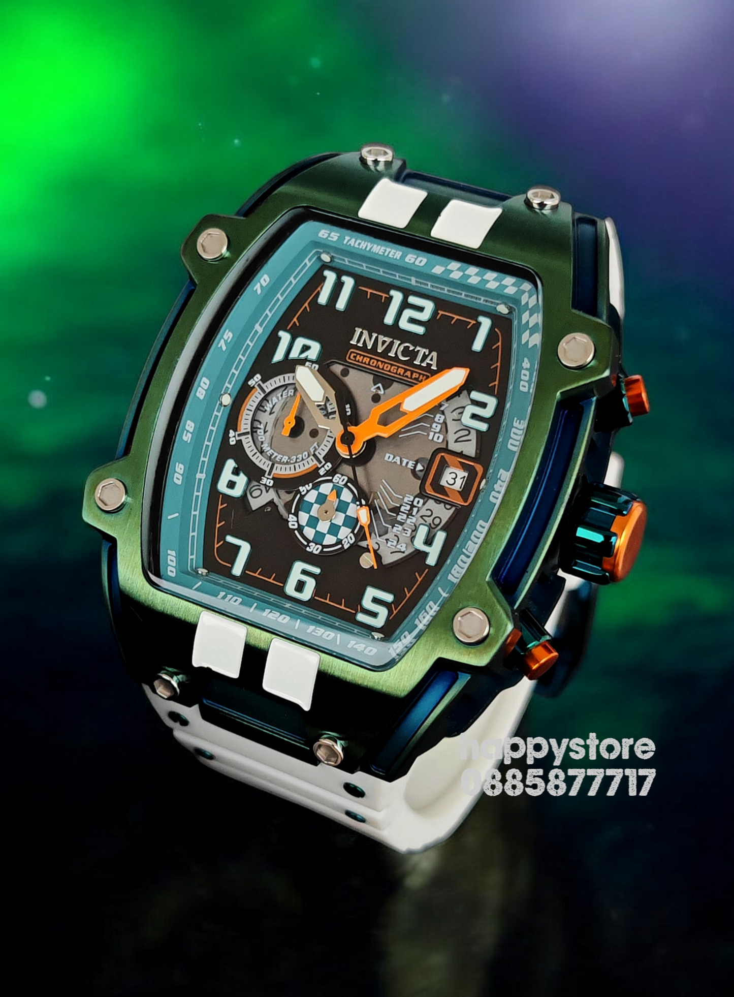 INVICTA Diablo Olive green/blue 48 mm