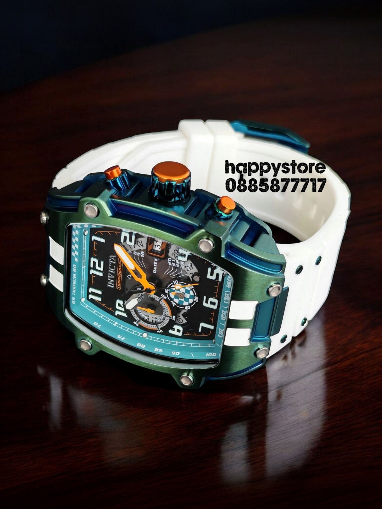 INVICTA Diablo Olive green/blue 48 mm