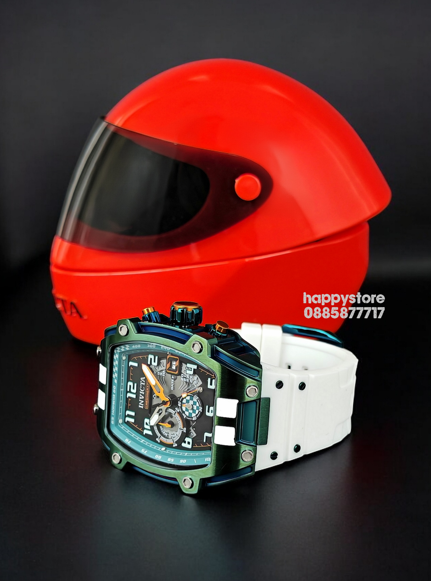 INVICTA Diablo Olive green/blue 48 mm