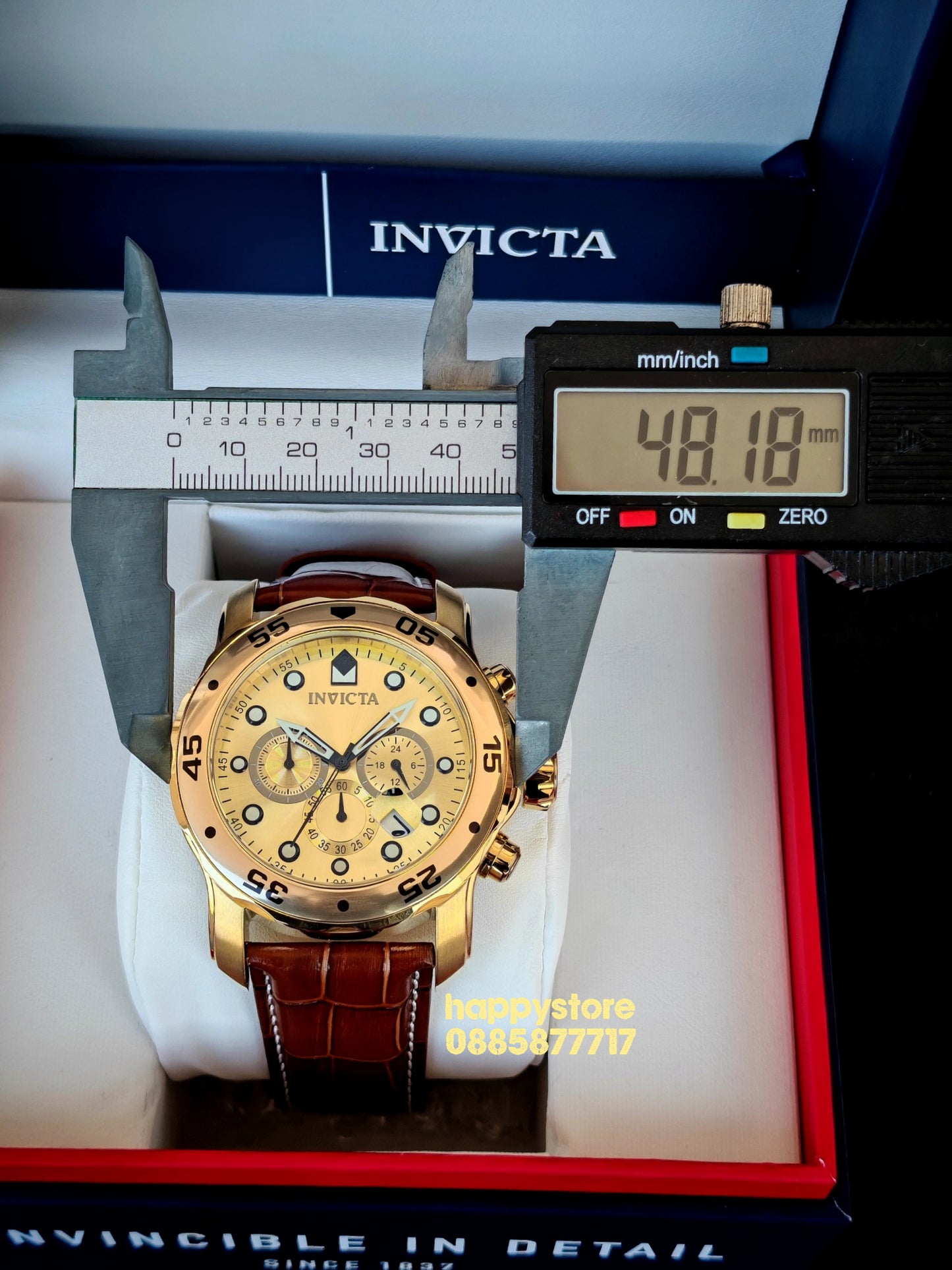 INVICTA Diver Regal Gold 48 mm