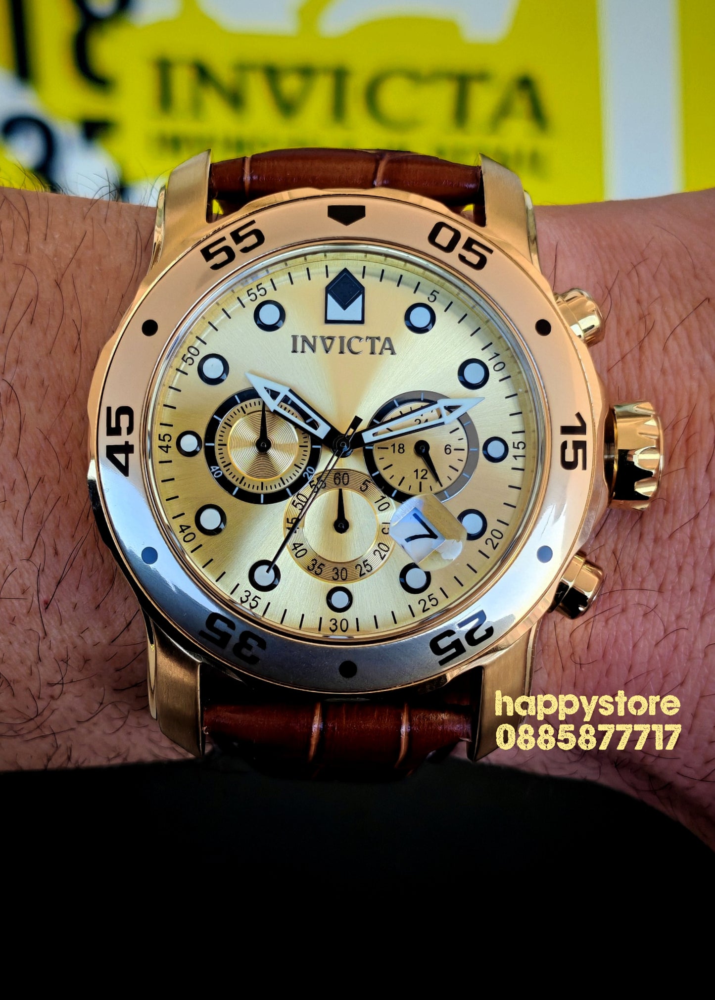 INVICTA Diver Regal Gold 48 mm