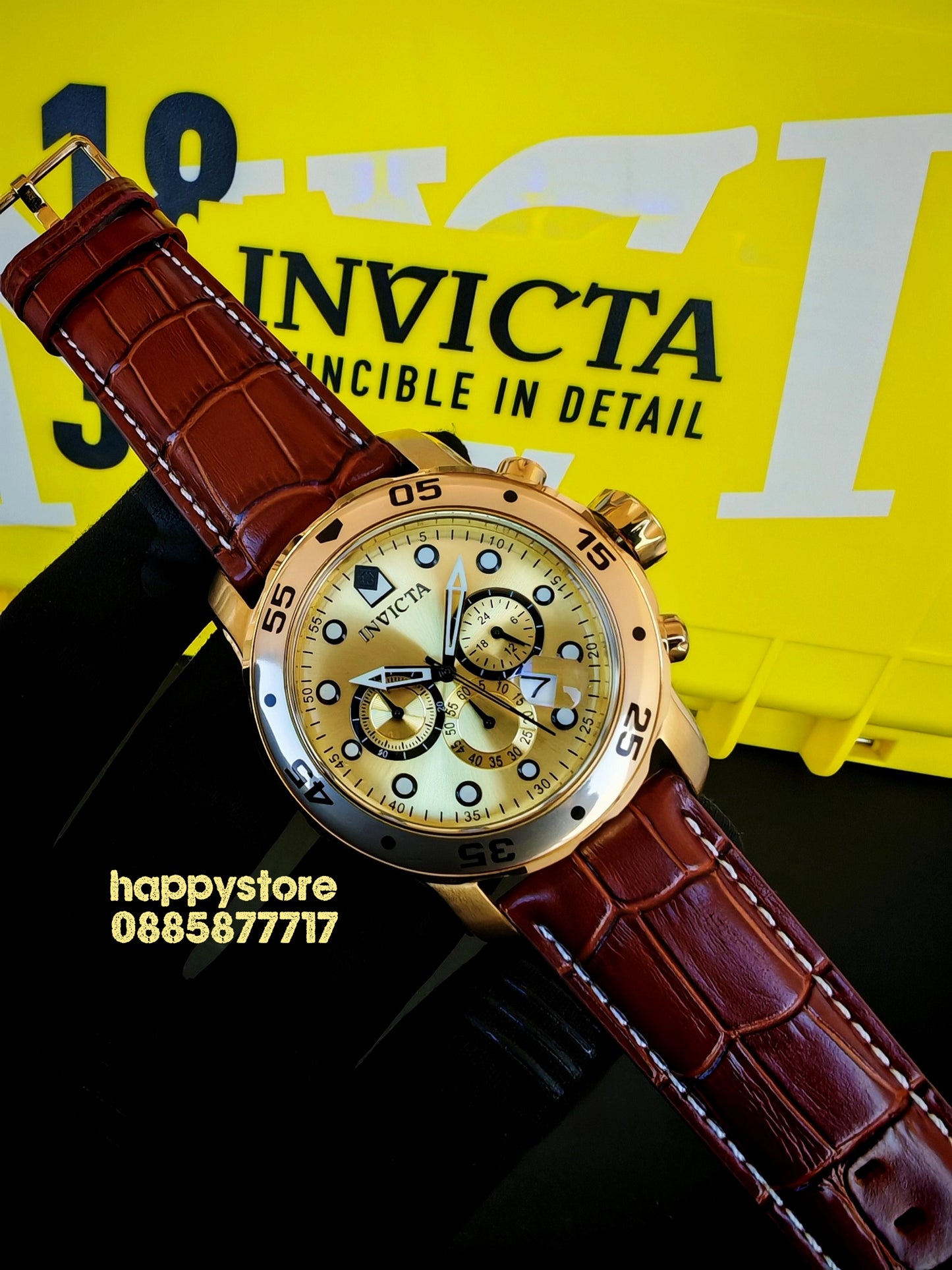 INVICTA Diver Regal Gold 48 mm
