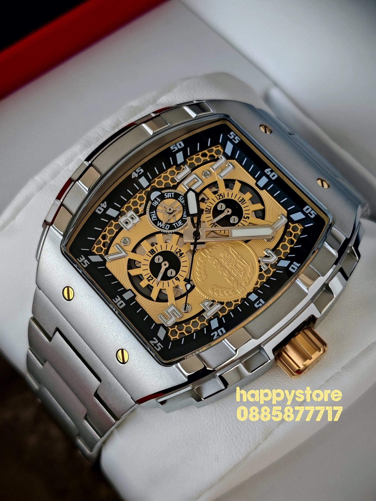 INVICTA Racing Champions Silver 47 mm