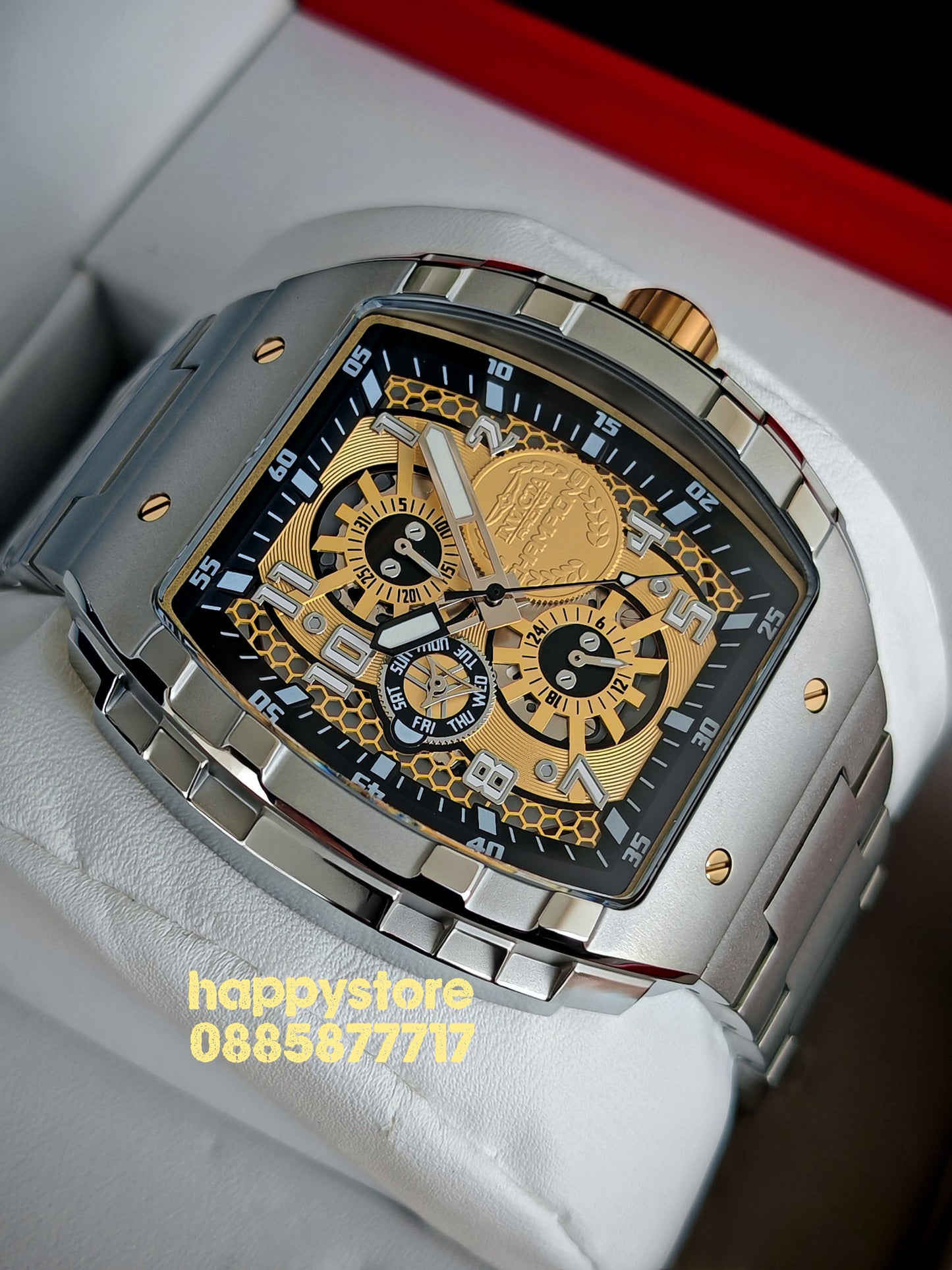 INVICTA Racing Champions Silver 47 mm
