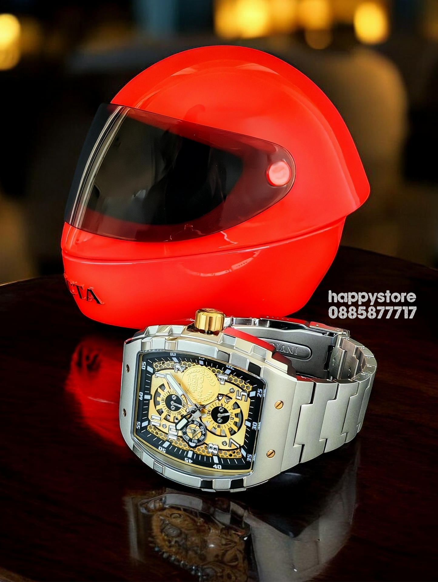 INVICTA Racing Champions Silver 47 mm