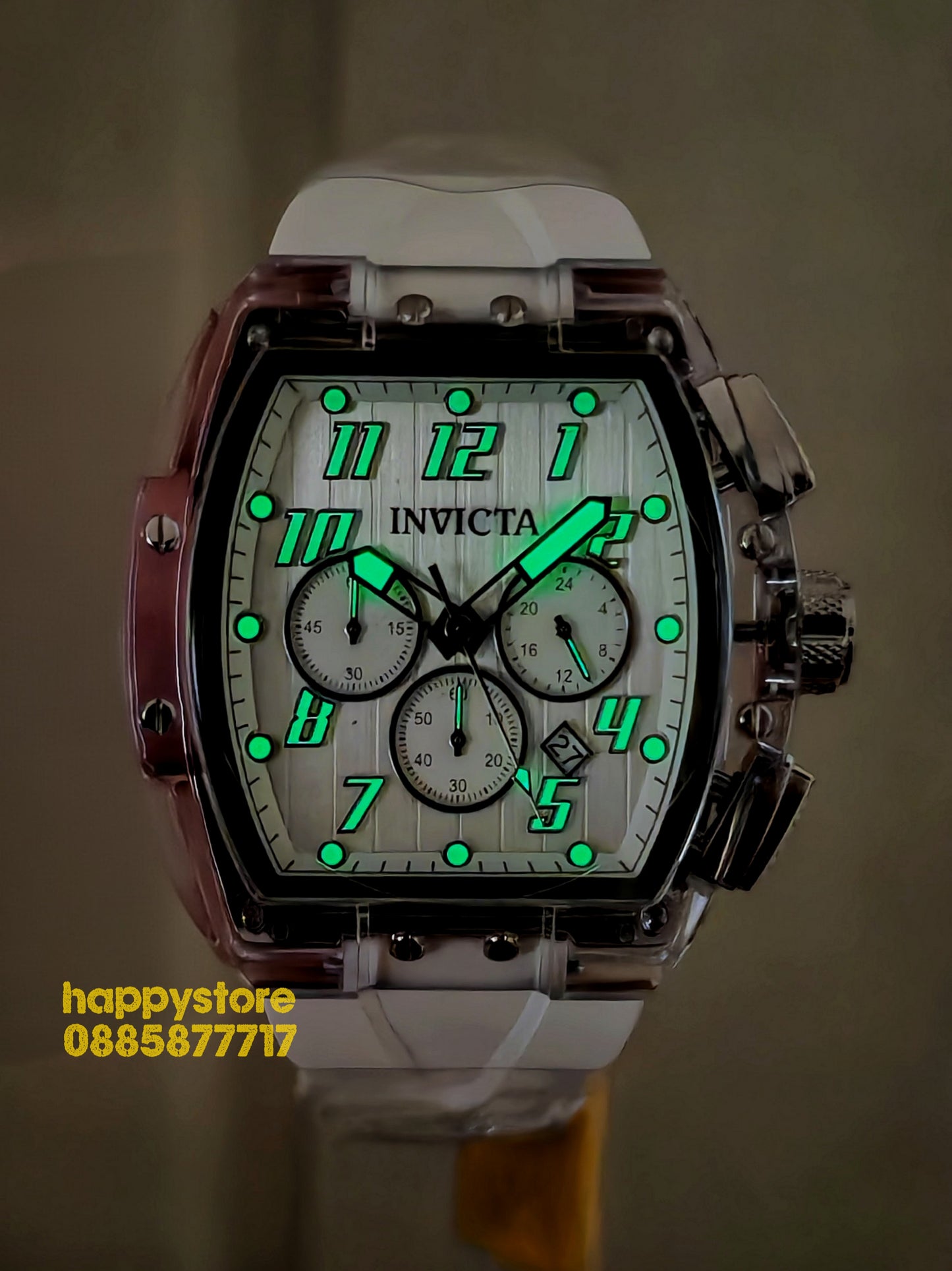 INVICTA Ghost white 47 mm