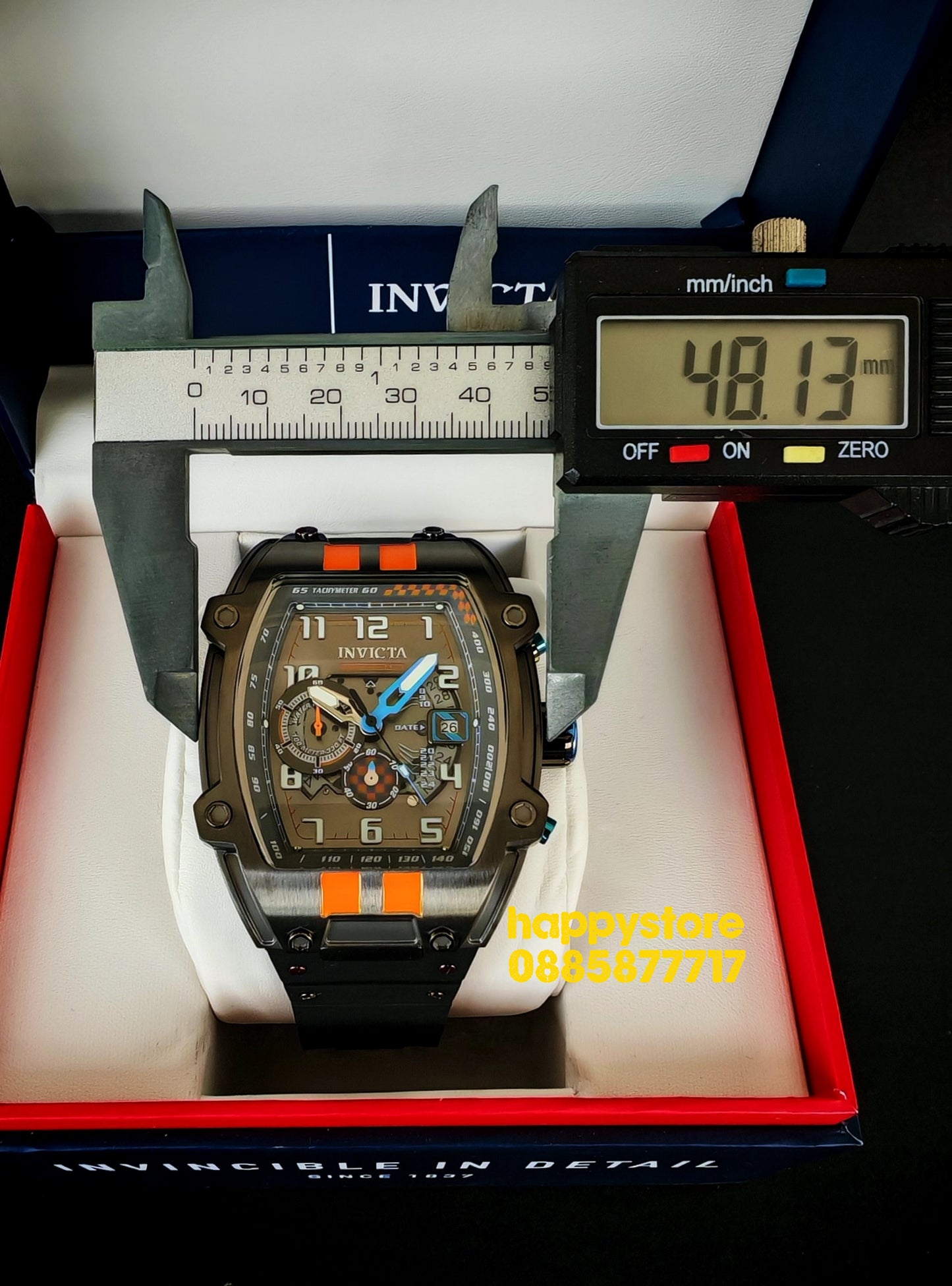 INVICTA Diablo Graphite 48 mm