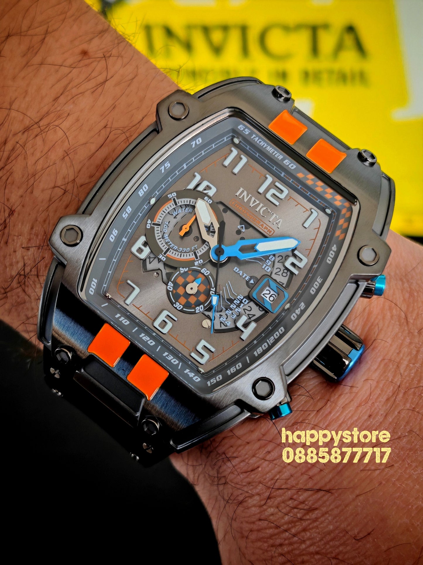 INVICTA Diablo Graphite 48 mm