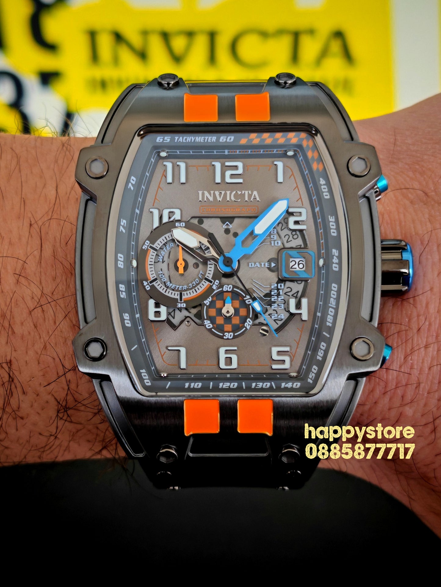 INVICTA Diablo Graphite 48 mm