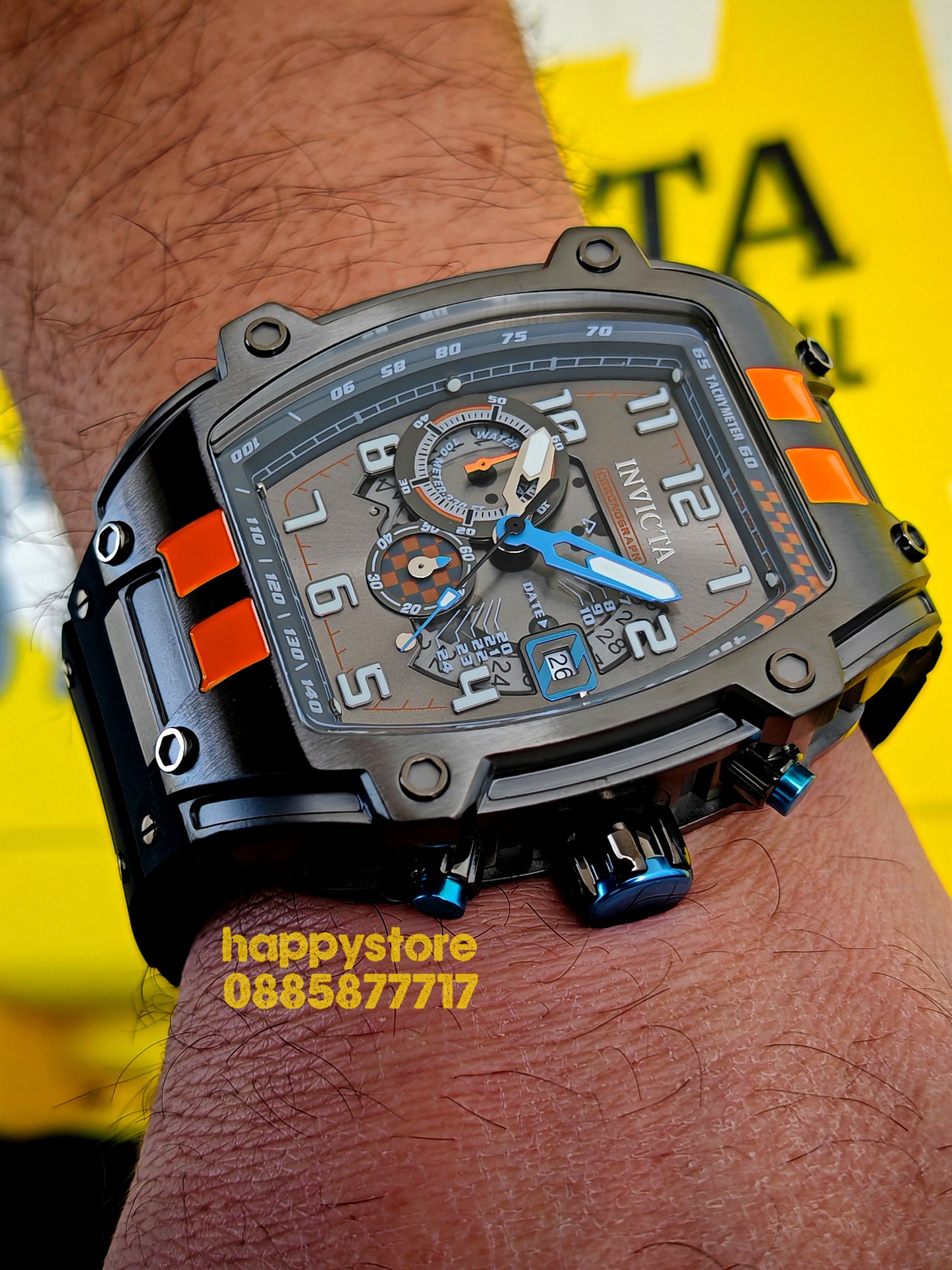 INVICTA Diablo Graphite 48 mm