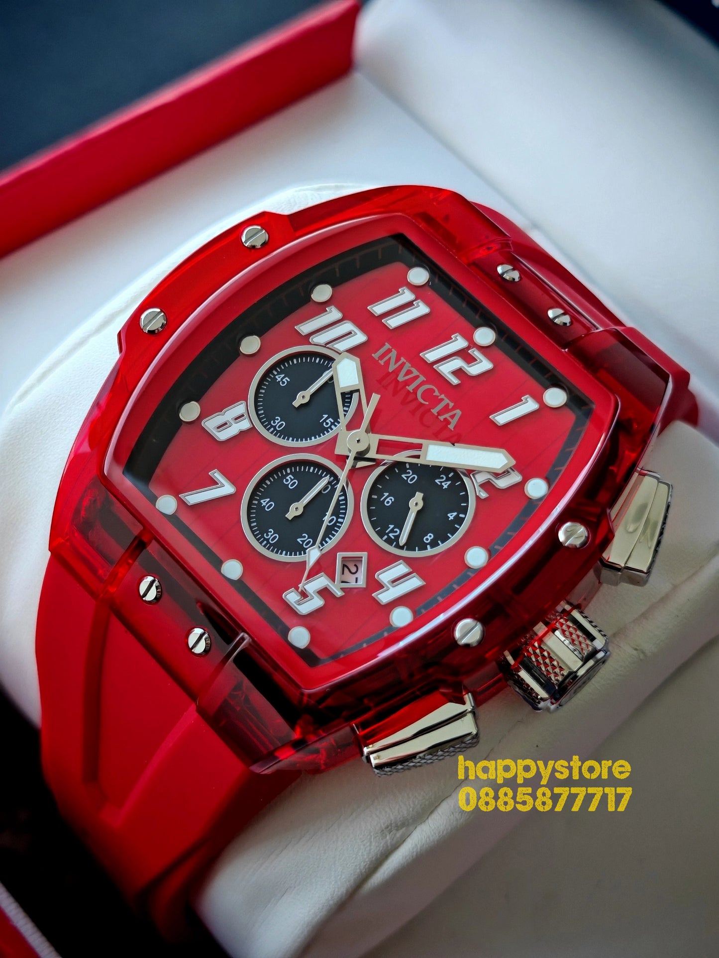 INVICTA Ghost Red 47 mm