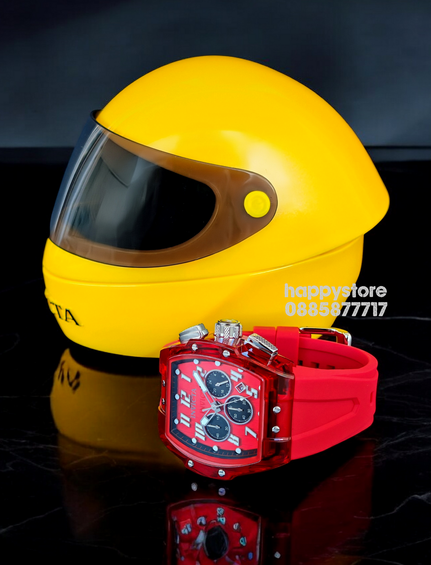 INVICTA Ghost Red 47 mm