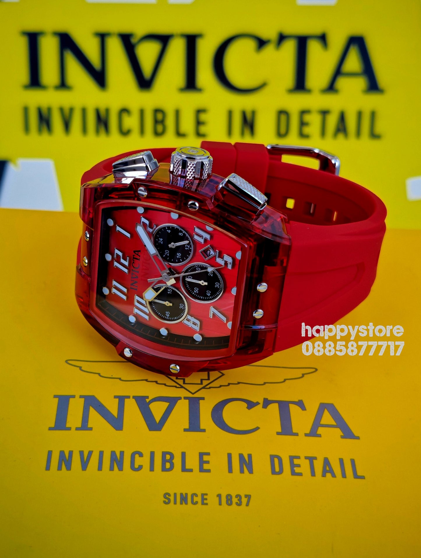 INVICTA Ghost Red 47 mm