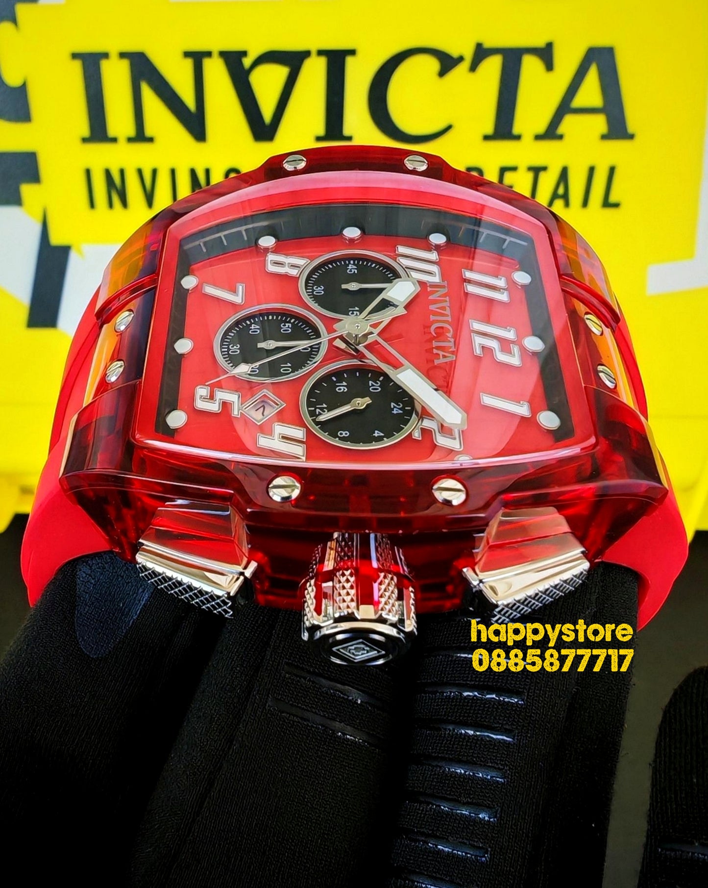 INVICTA Ghost Red 47 mm