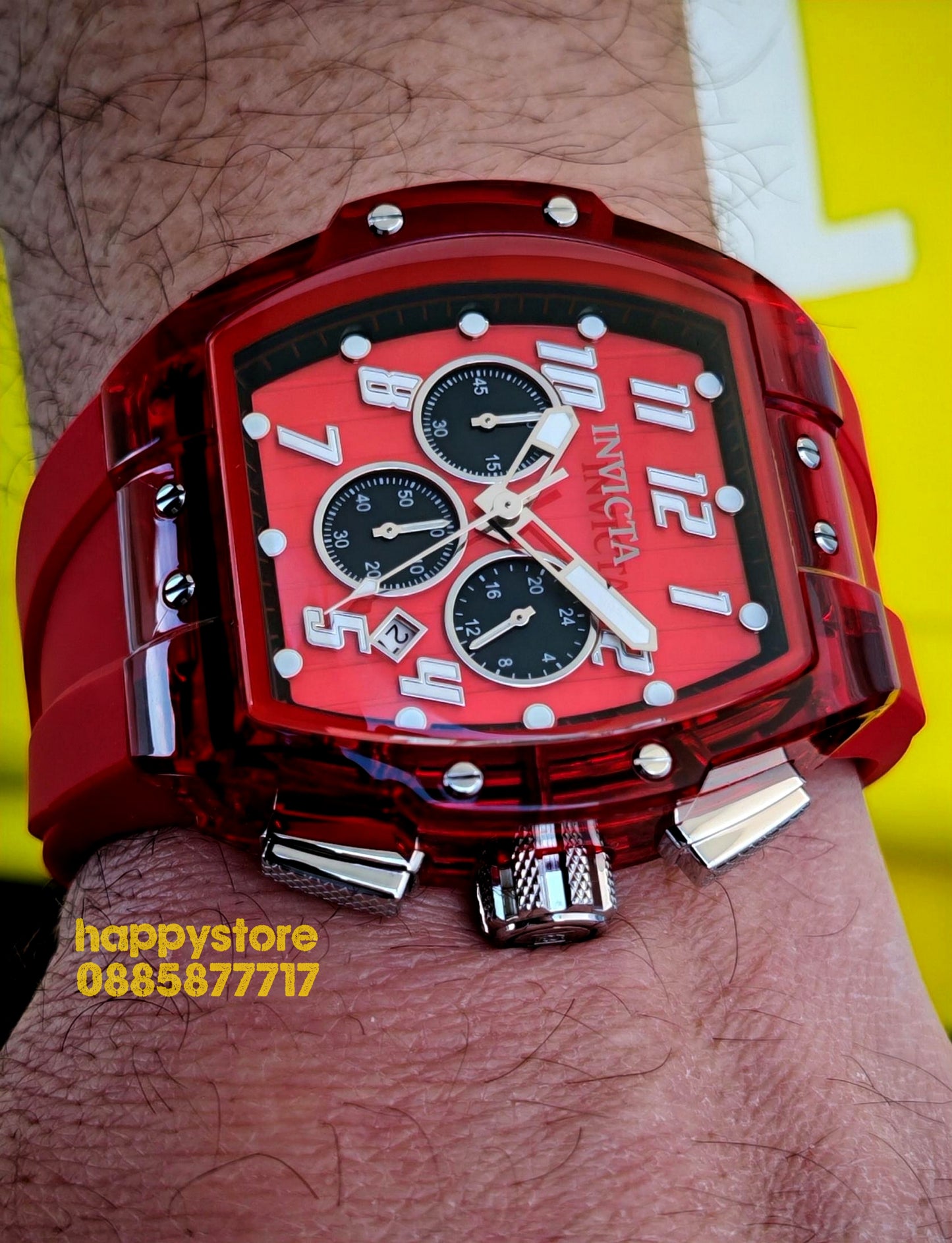 INVICTA Ghost Red 47 mm